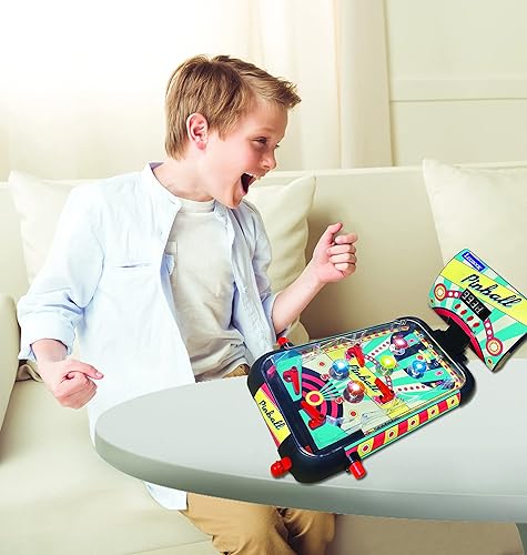 Miniatura 4 de LEXiBOOK - Juego de Pinball Electrónico de Sobremesa, Juego de Acción y Reflejos para Niños y Familia, Pantalla LCD, Efectos de Luz y Sonido, JG610
