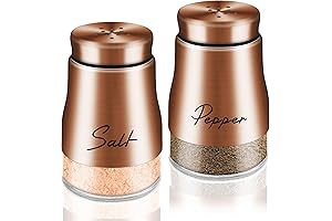Chic Farmhouse Flair: Copper Salt and Pepper Shakers for a Modern Touch