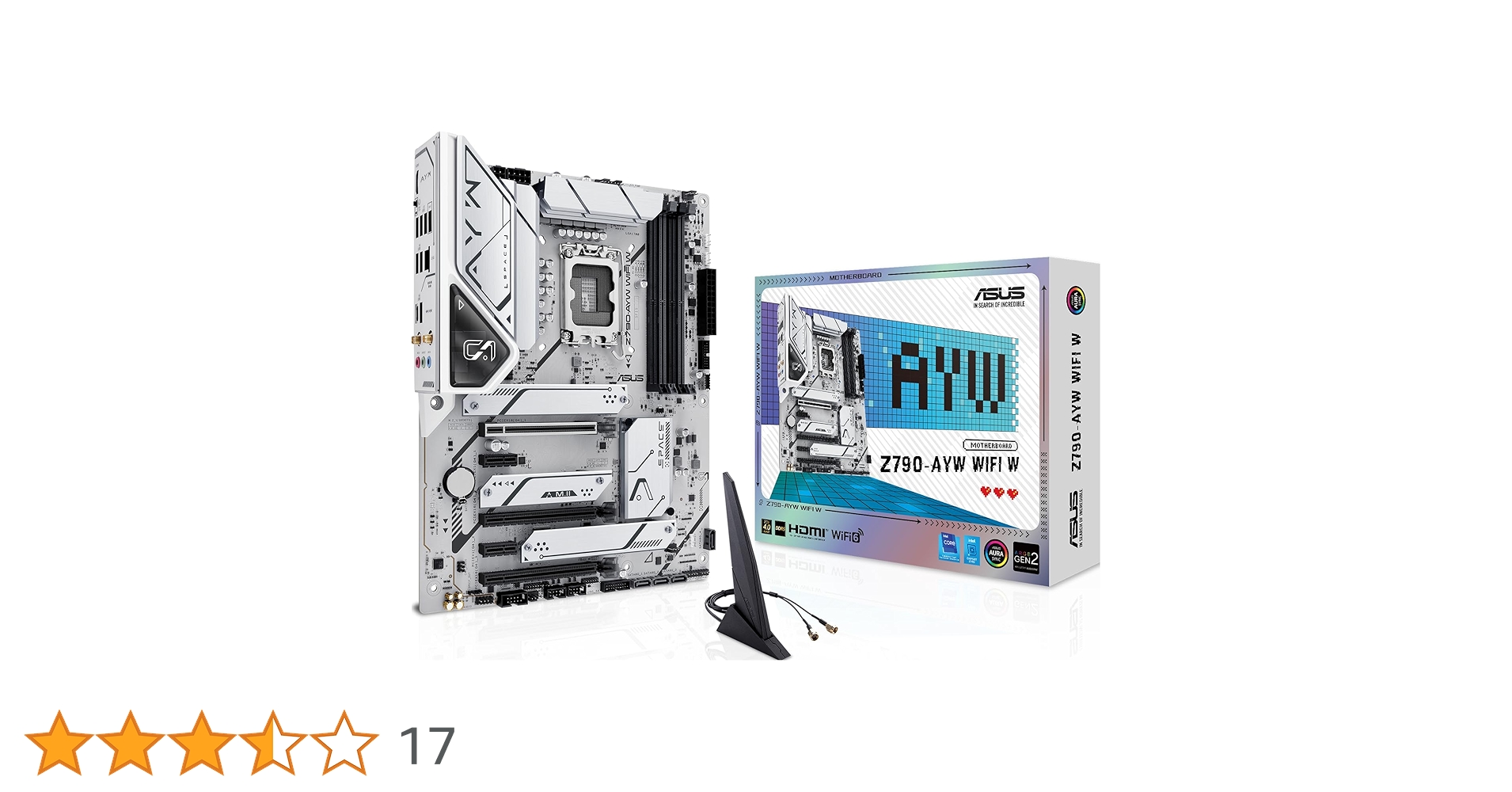 Amazon | ASUS Z790-AYW WIFI W intel 第14・13・12世代 CPU対応
