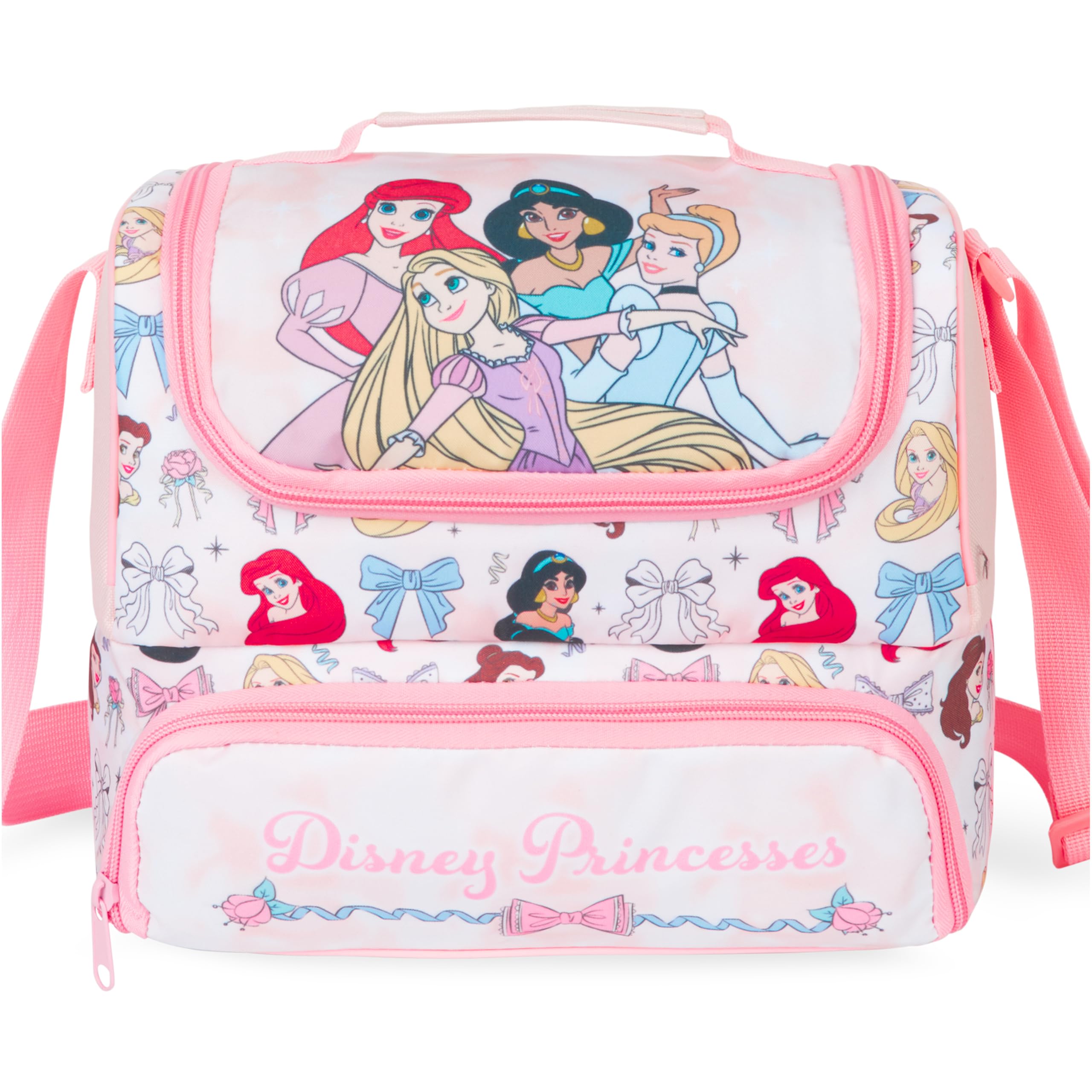Get Trend Disney Princess Girls Insulated Lunch Bag with Dual Compartment