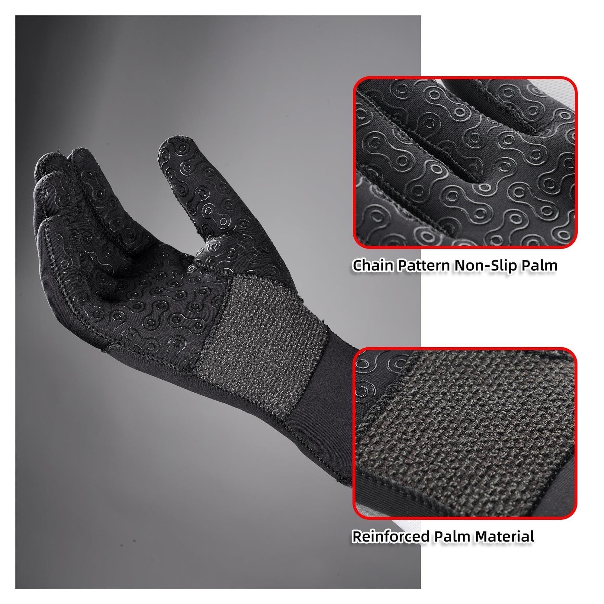 Genérico Winter-Fahrradhandschuhe, kompatibel mit Universal, Herren Damen