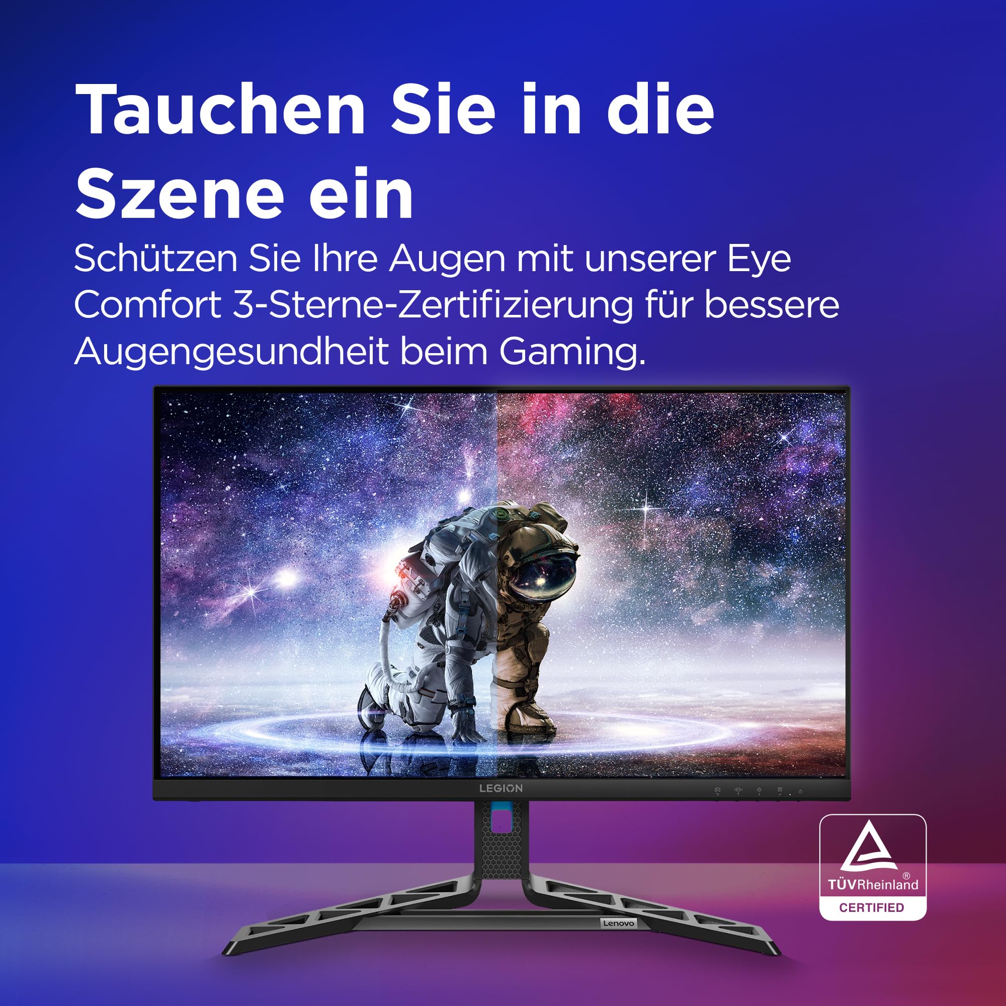 Lenovo Legion R27qe Gen 2 27" QHD WLED Gaming Monitor 2560x1440 200 Hz IPS 0.5ms HDMI DisplayPort Raven schwarz