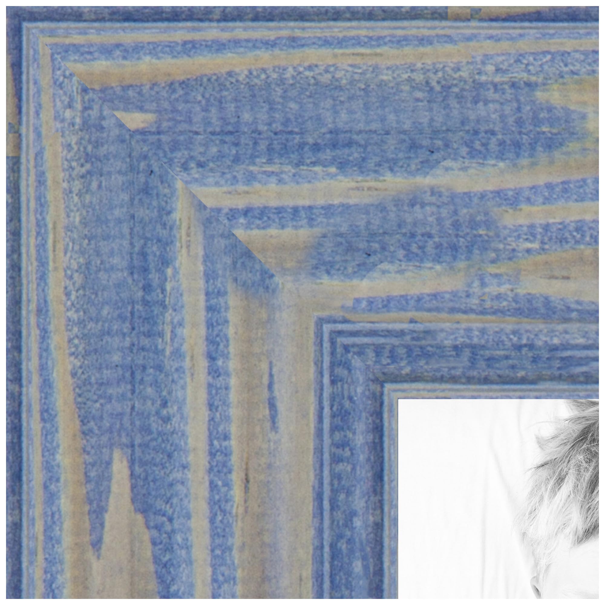 Amazon.co.jp: ArtToFrames 13x44インチ ブルー写真フレーム この1.50