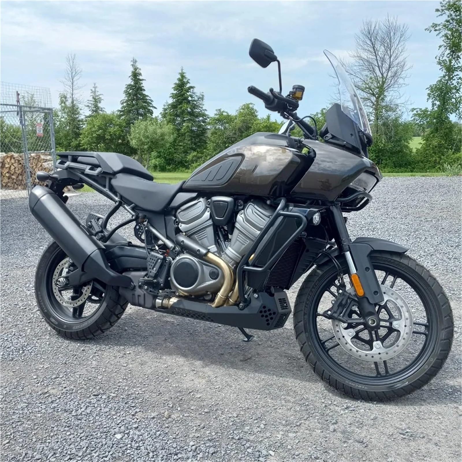 Per PAN AMERICA 1250S PA1250 2021-2023 Accessori Telaio copertura piastra paramotore motore copertura motore Base del Motore