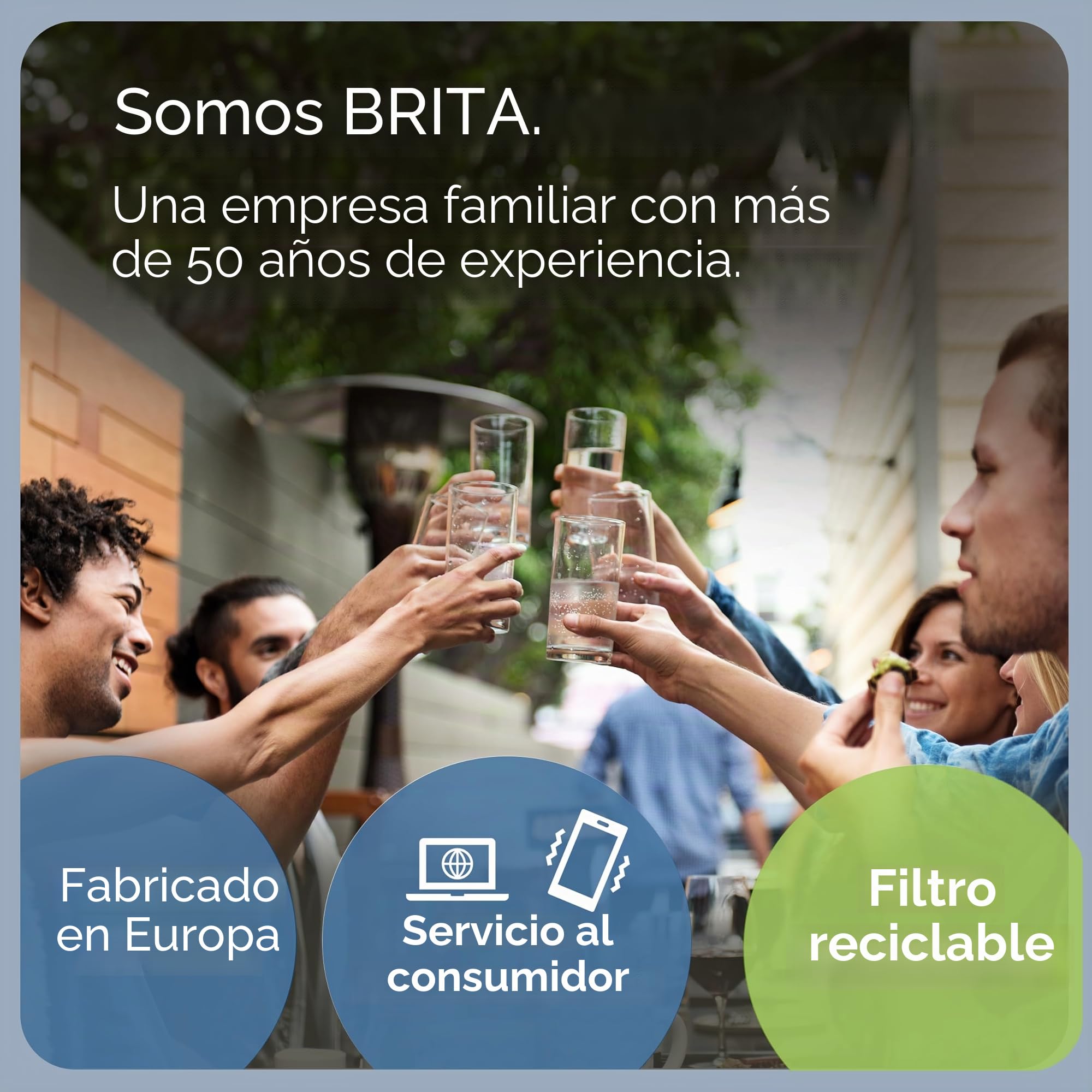 BRITA Jarra con filtro de agua Style Grafito (2,4 l) incl. 6x cartuchos MAXTRA PRO All-in-1 Diseño adaptable al frigorífico con luz LED inteligente Tapa abatible que reduce cloro, cal e impurezas.