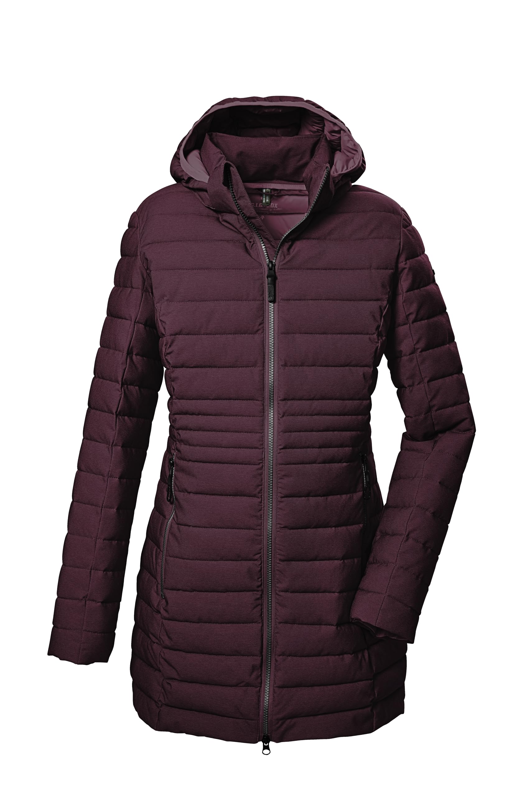 G.I.G.A. DX dames Gewatteerde parka/functionele parka met capuchon GW 1 WMN QLTD PRK, schwarz, 40, 41337-000
