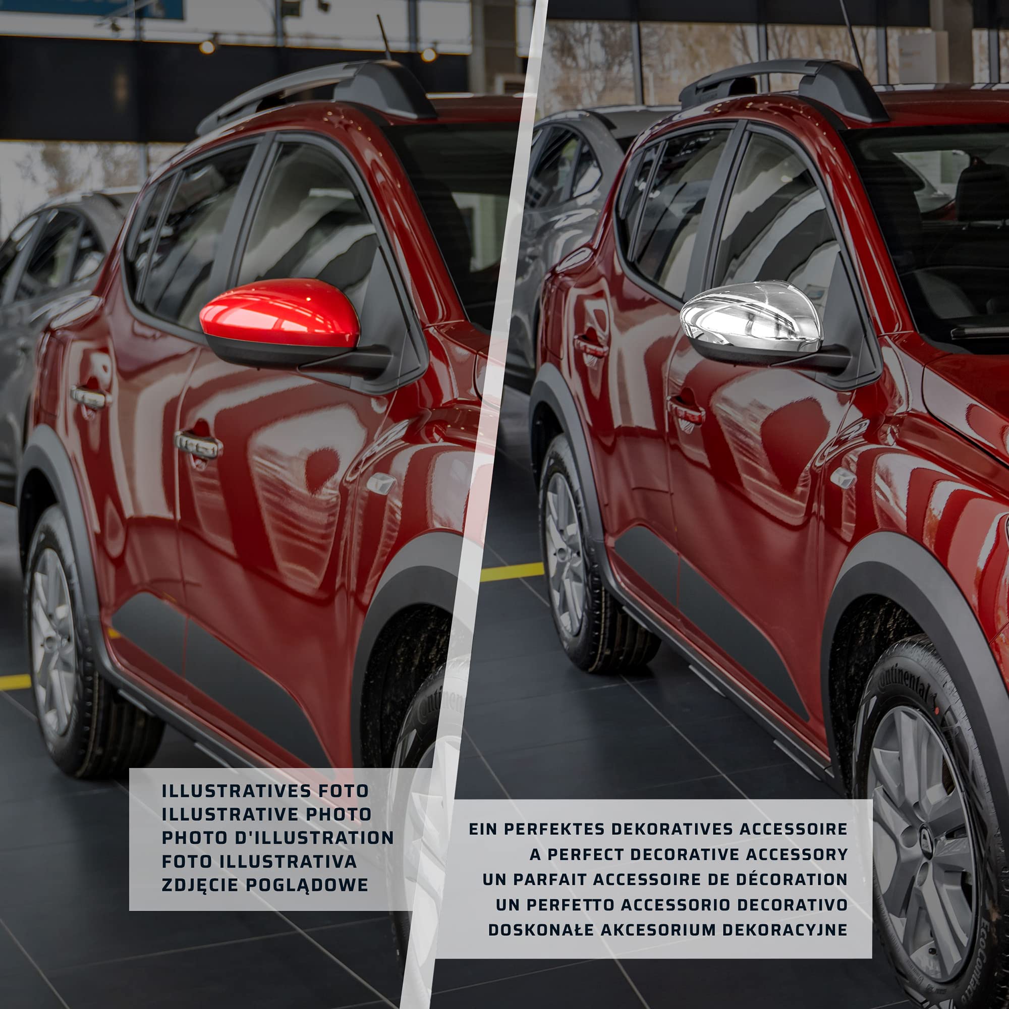 Calotta Retrovisore sinistro per FIAT DOBLO - 2015 Nera Nuova