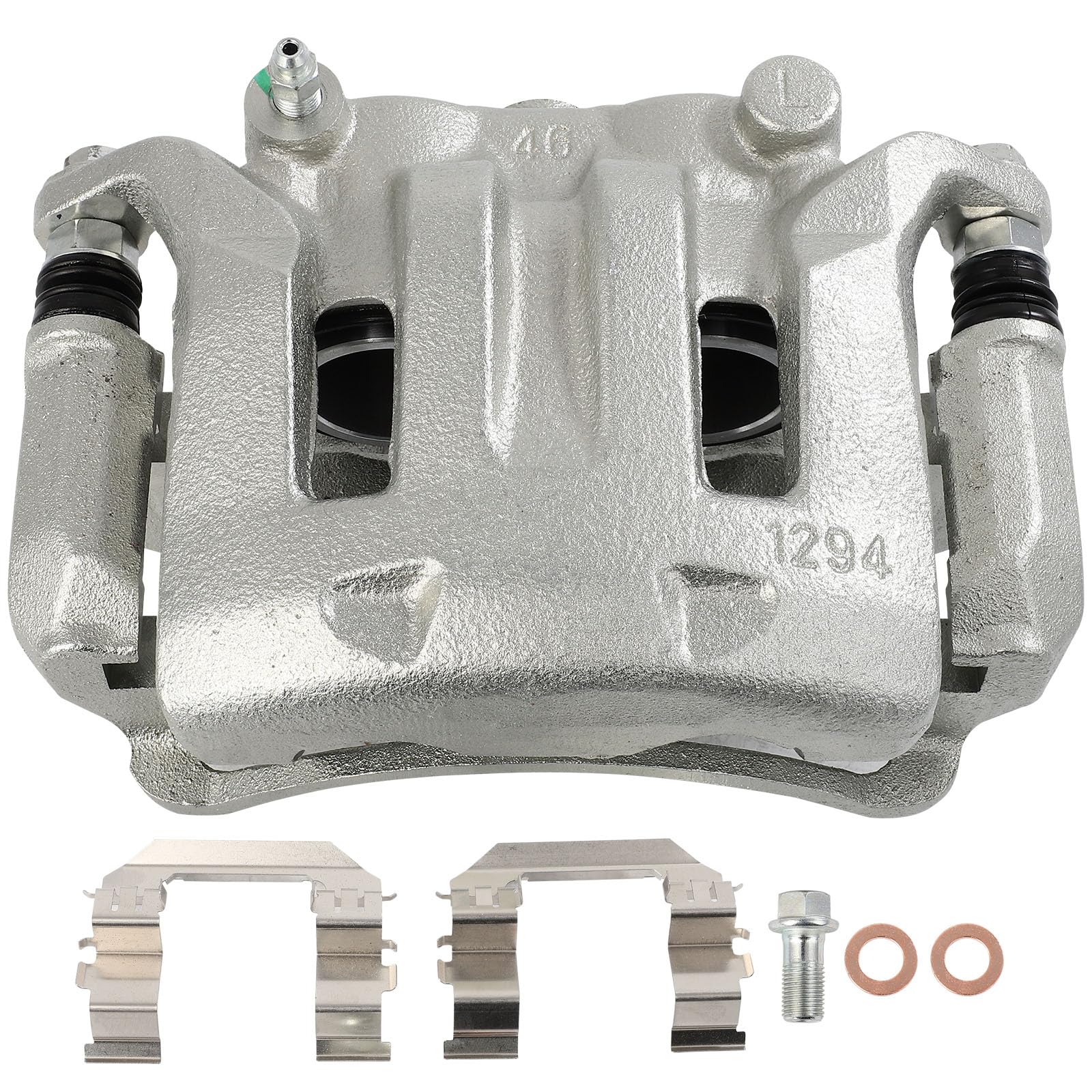 SCITOO 19B2639 Front Left Disc Brake Caliper Assembly w/Bracket For Nissan