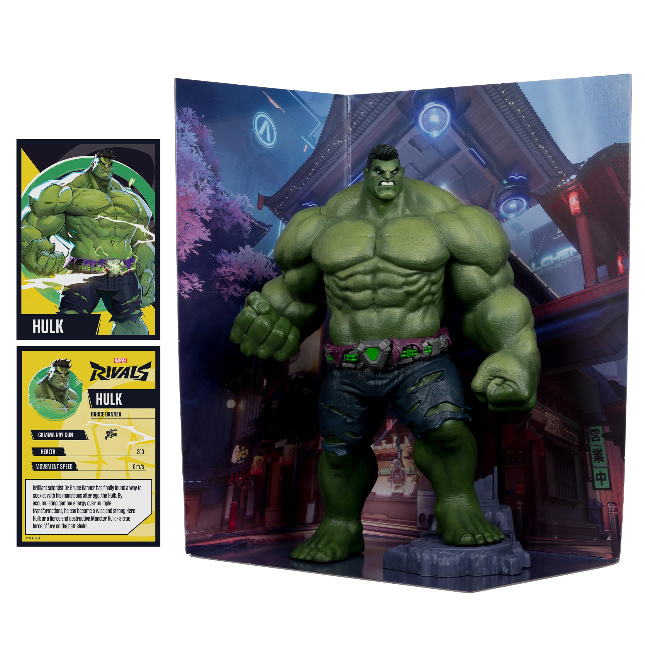 McFarlane Marvel Rivals The Hulk - Juguetes coleccionables a Escala 1:6