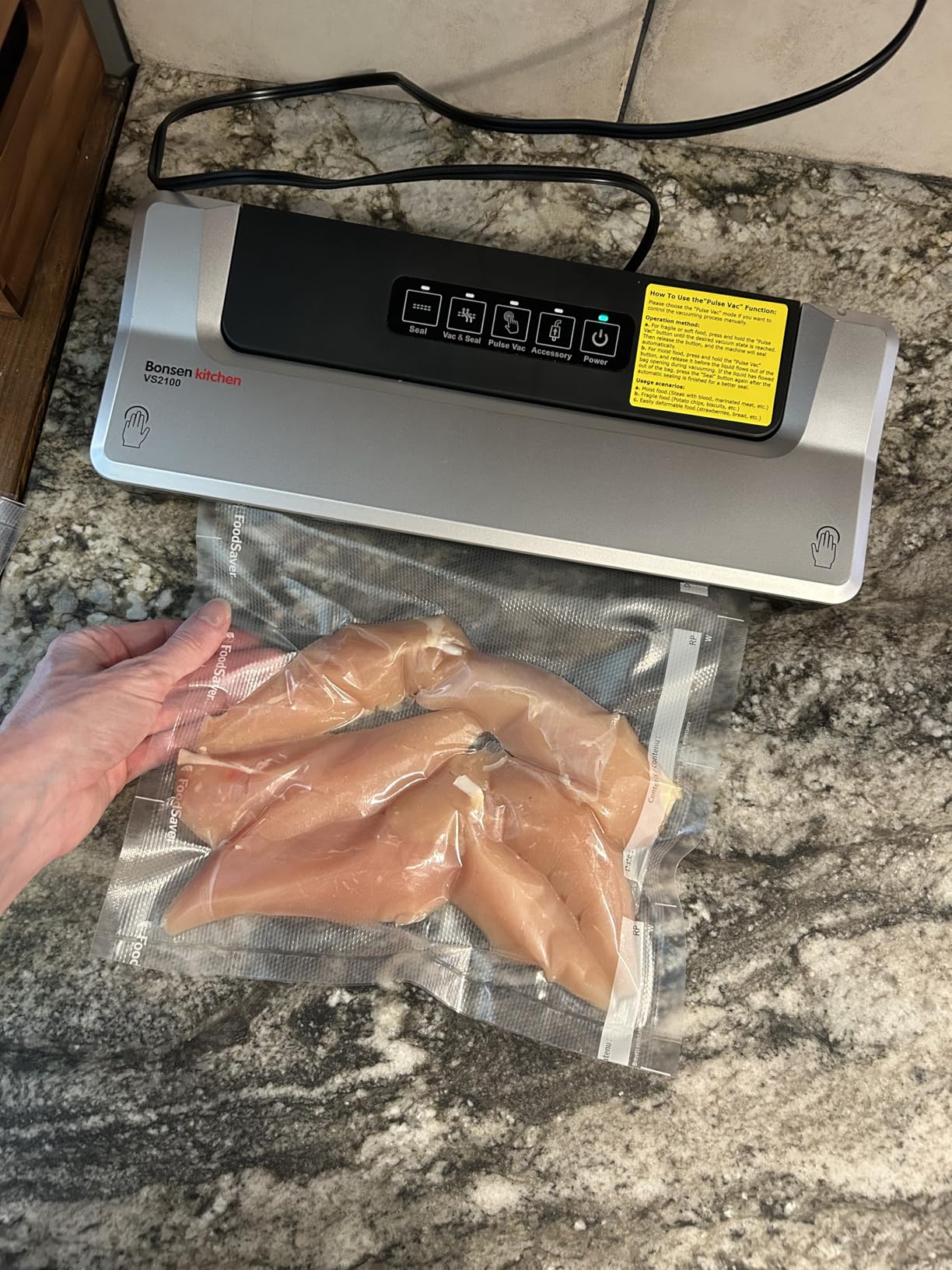 Customer image of Bonsenkitchen Compact sealer