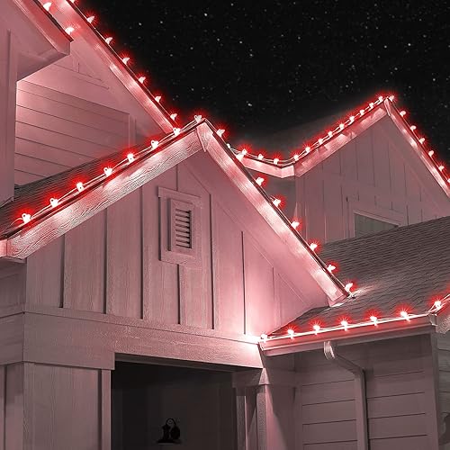 Miniatura 7 de Juego de 25 salidas de iluminación navideñas C9 LED de Navidad  Luces de filamento LED C9 de color blanco cálido  Bombillas de Navidad C9 para uso