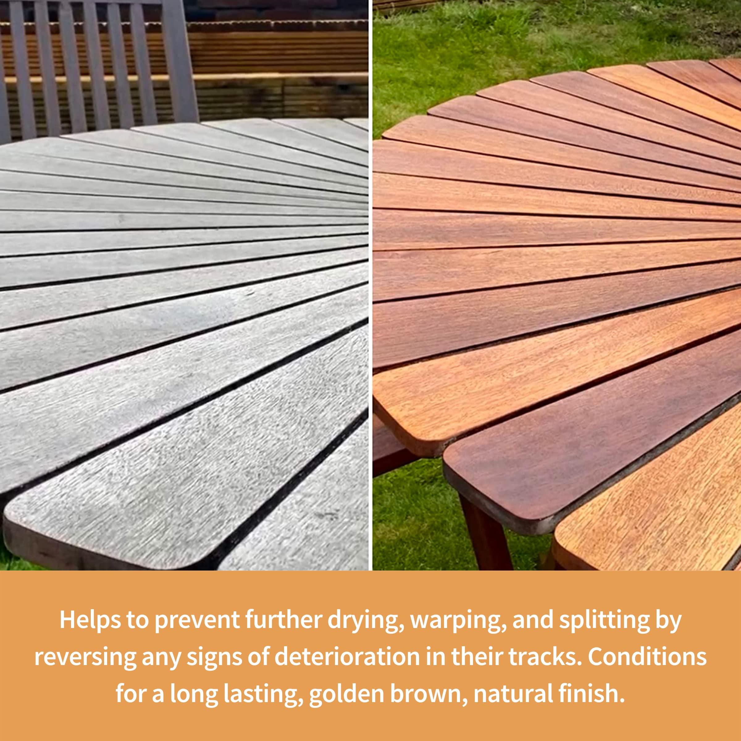 Buy Furniture Clinic Teak Oil (500 ml) Wood Oil Protects Outdoor