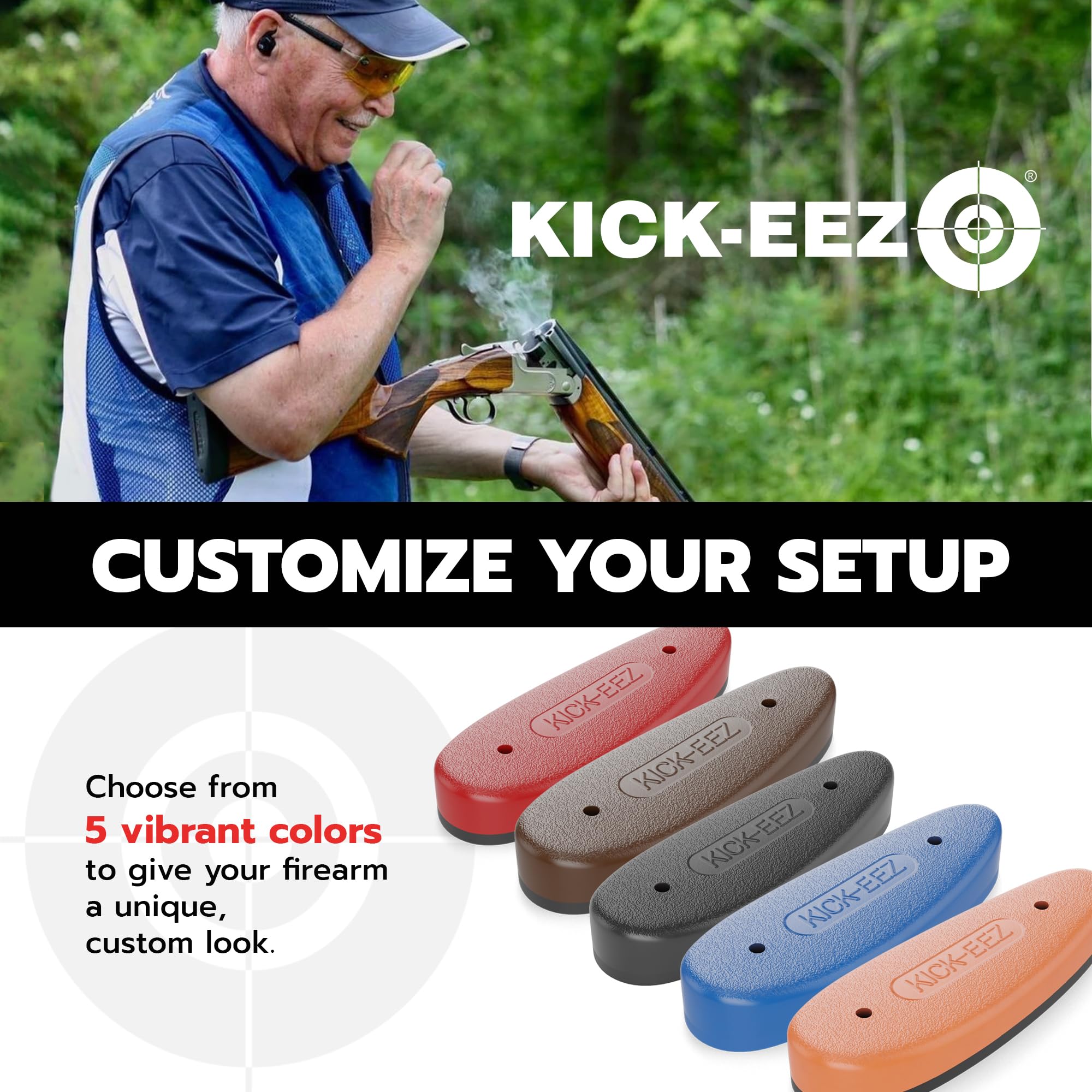 Kick-Ezz 301_6_L_B Piastra Antirinculo, Unisex – Adulto, Arancione, Taglia Unica