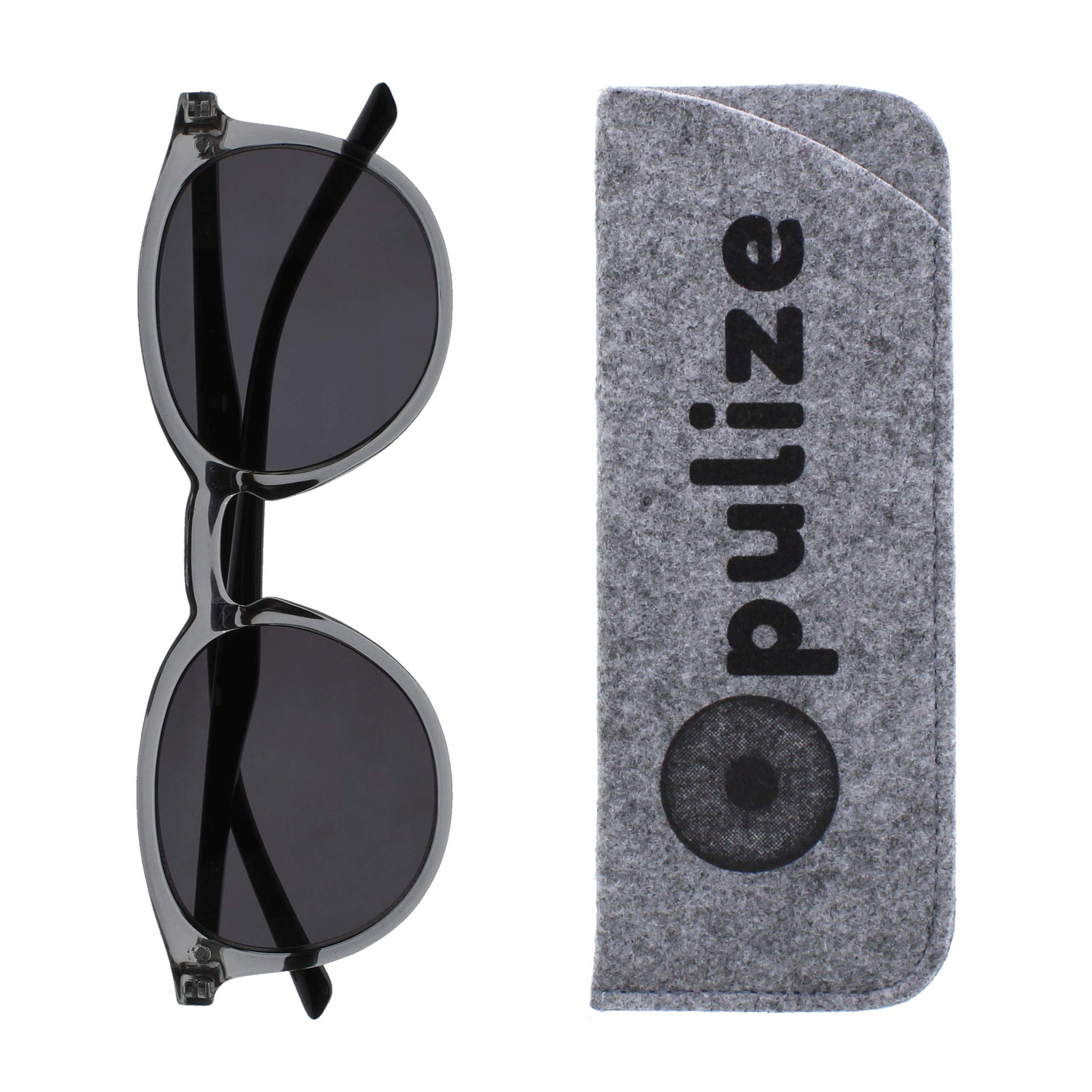 OPULIZE Sun Readers mieszane 2 szt Uniseks Opulize Met 2 Pack Large Mens Womens Grey Clear Black Arms Sun Readers Uv 400 Ss 60 7 C (1 w zestawie)