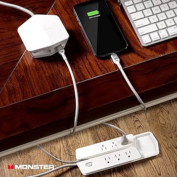 bushdebrunt secretnumber protectionセット Amazon.com: Monster Power Center Vertex Surge Protector with