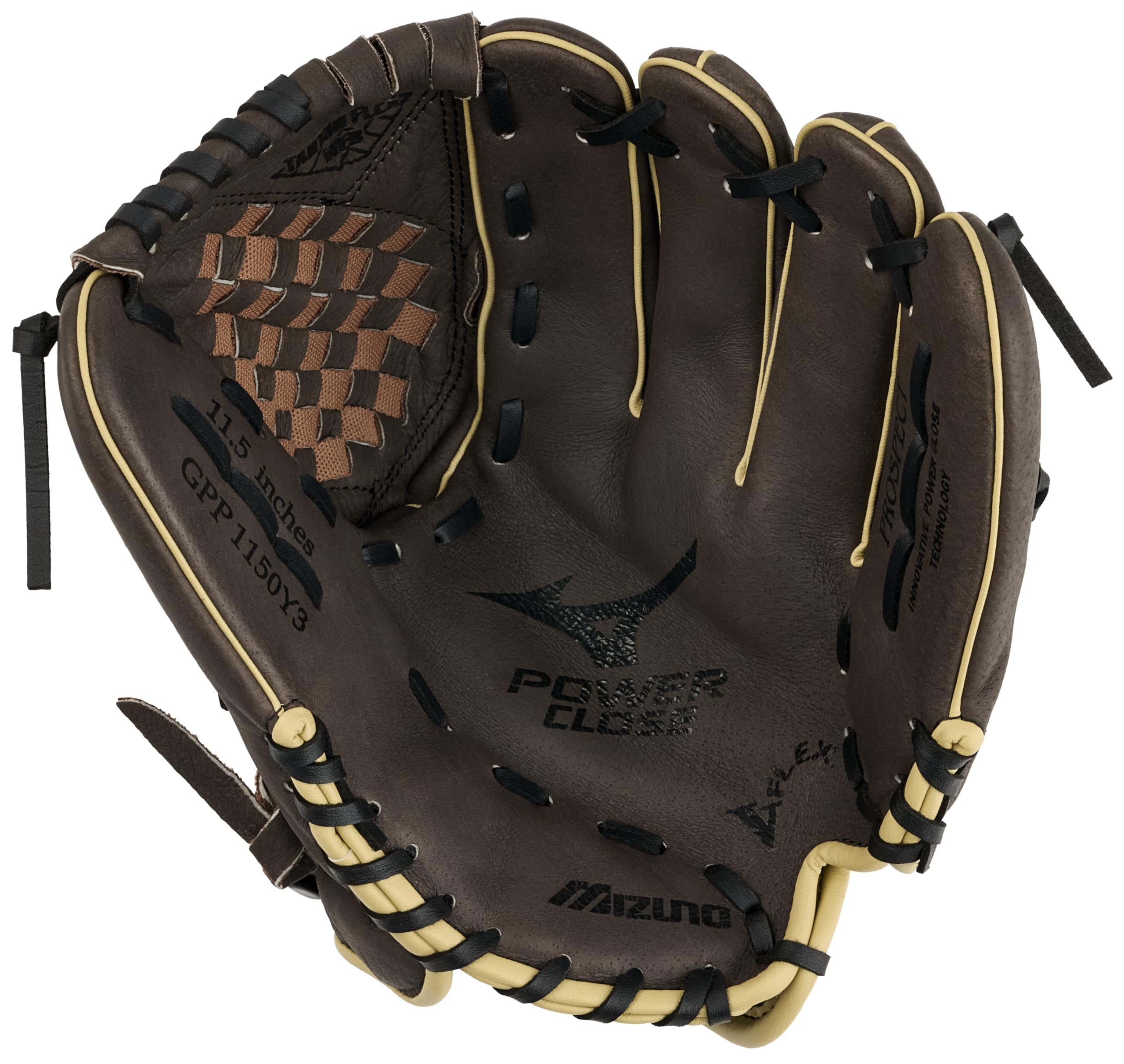 Mizuno Prospect PowerClose Youth Baseballhandschuh Serie