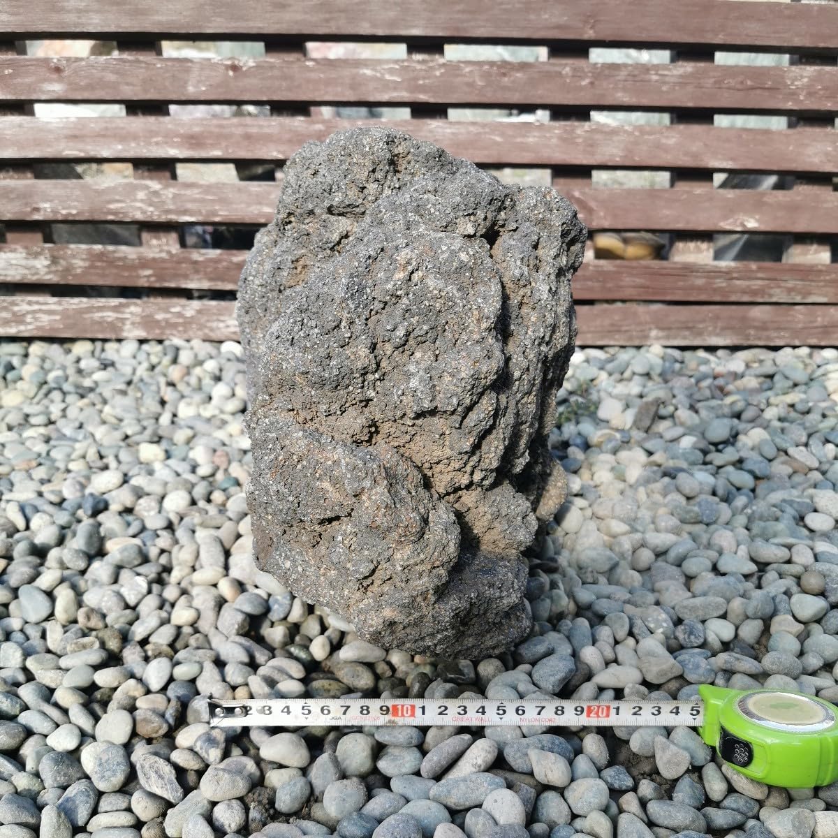 Amazon.co.jp: 富士溶岩石21.8キロ 庭石鑑賞石石盆石水石灯籠庭坪庭