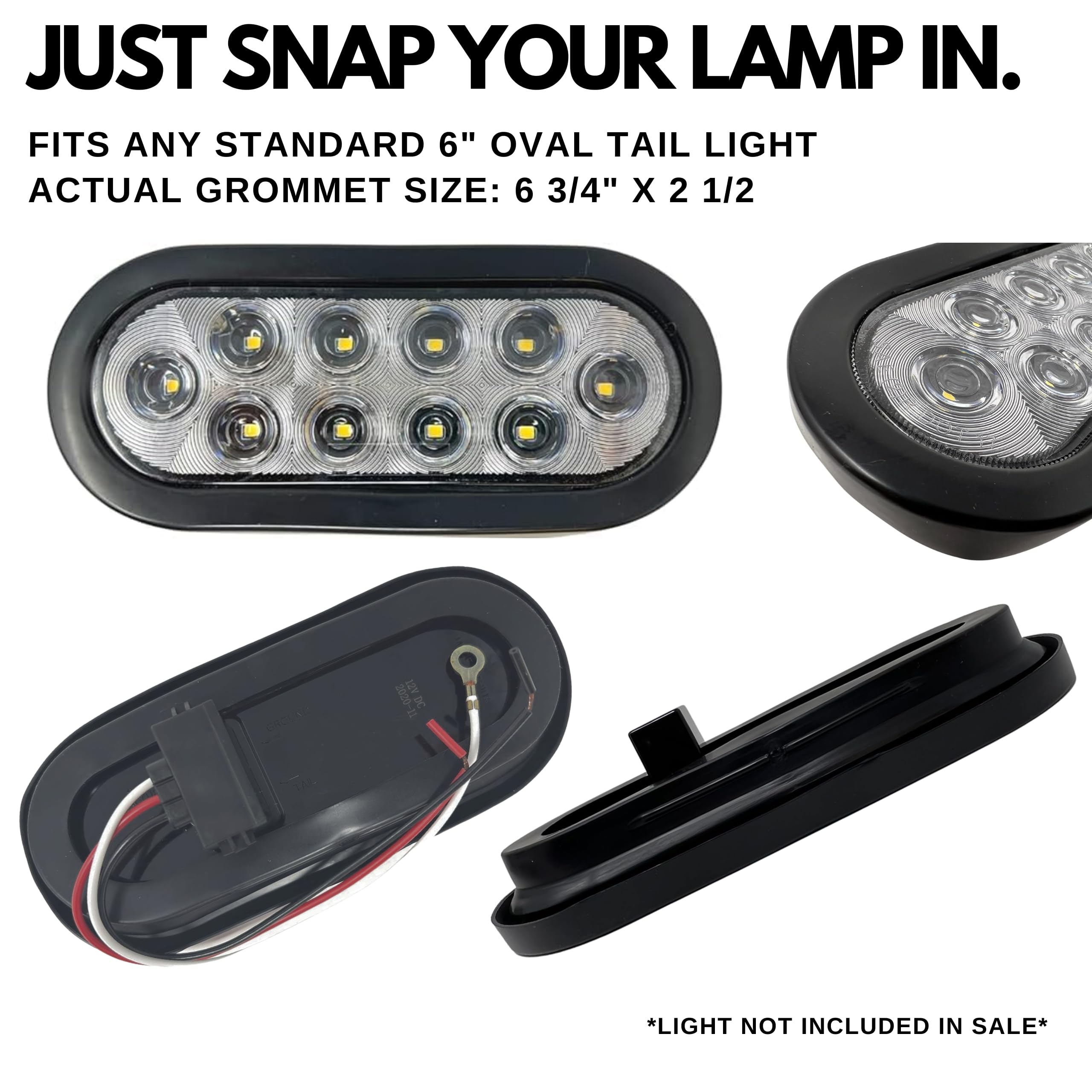 Truck Light Grommets - Protect Your Lights -6