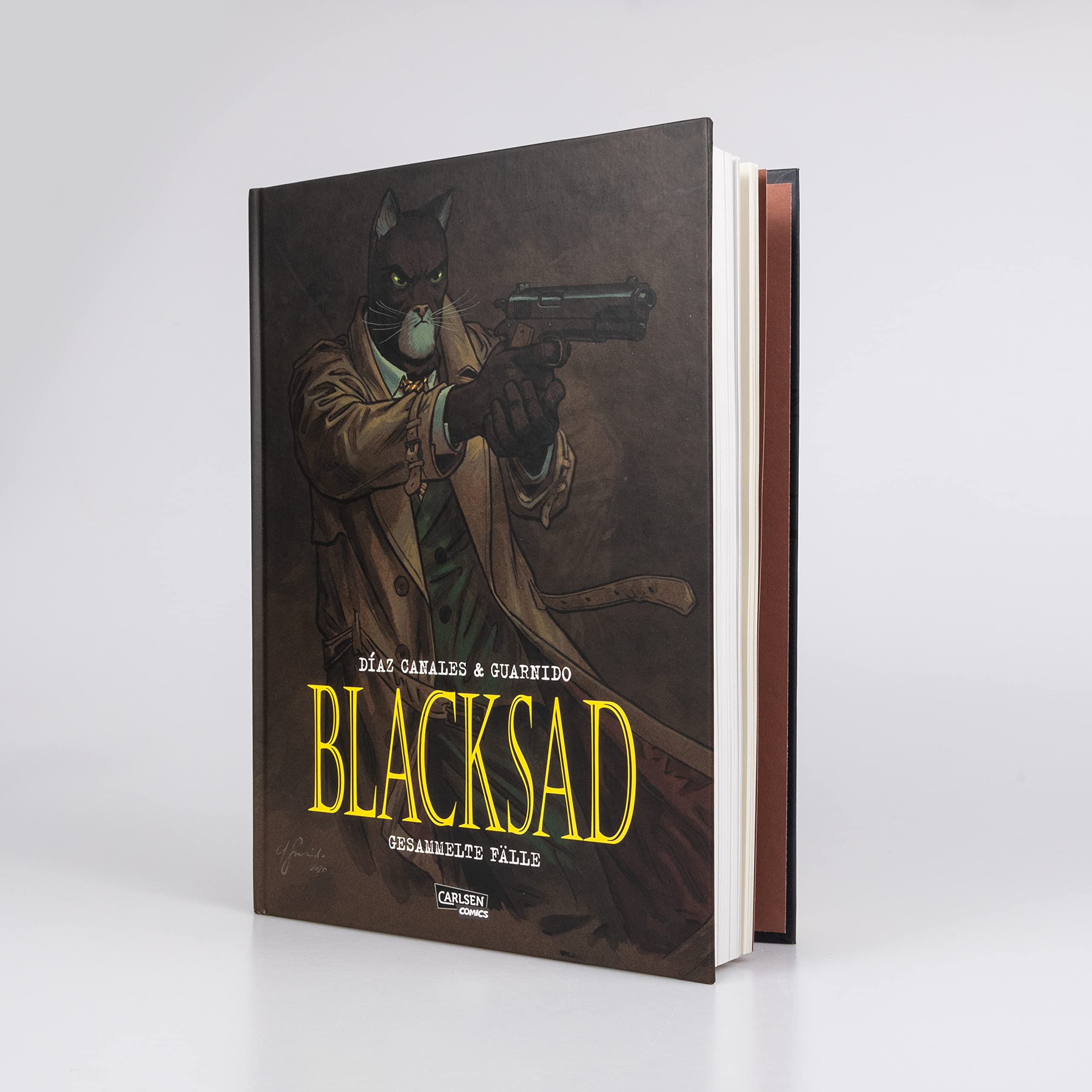 Blacksad: Gesammelte Fälle – Neuausgabe: Bände 1-5 der Noir-Krimi-Comic-Serie über einen New Yorker Detektiv der 50er Jahre – hochwertiger Sammelband mit Zusatzmaterial