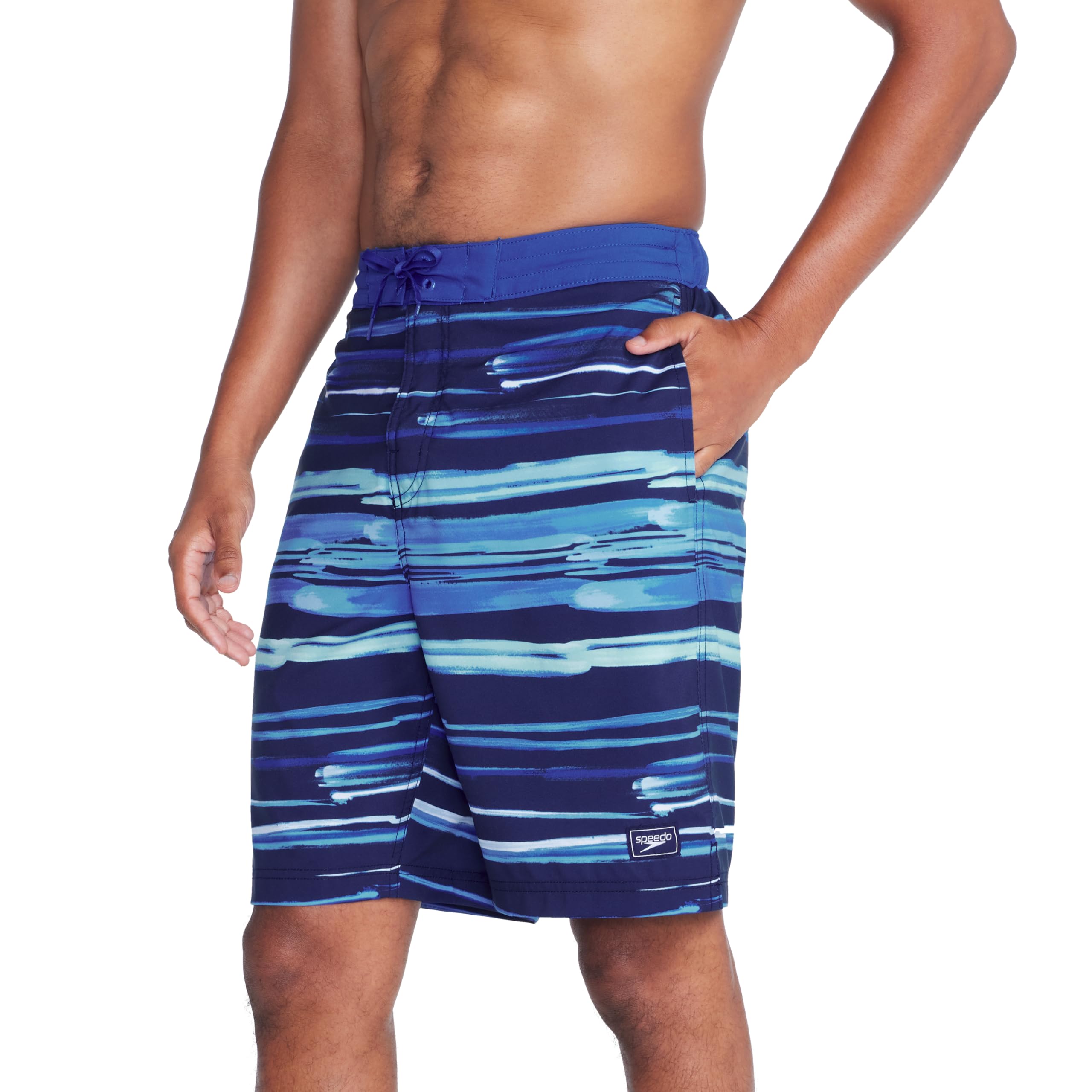 Men's Swim Trunk Knee Length Boardshort Bondi Printed