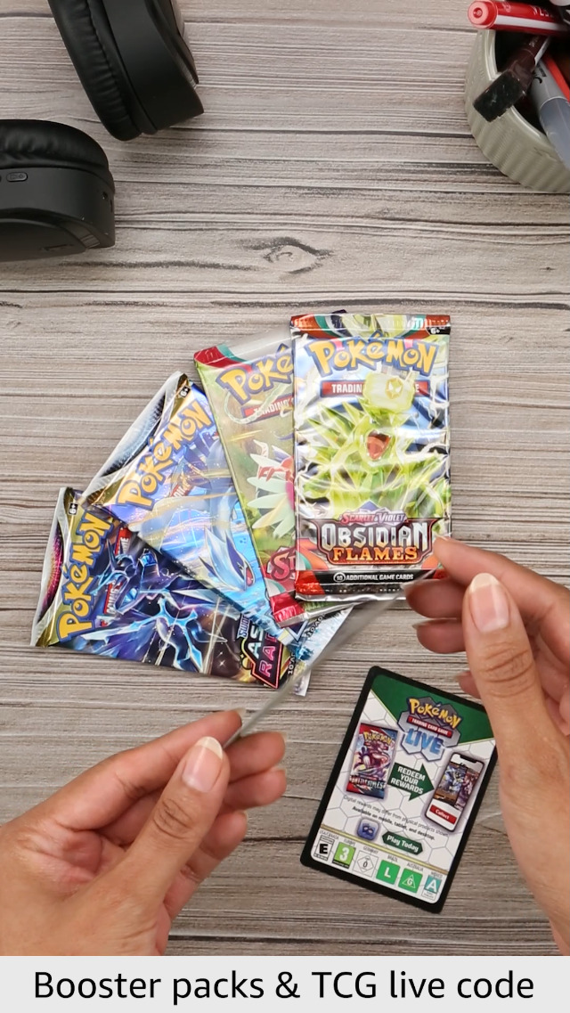 Amazon.com: Pokémon TCG: Paldea Partners Tin : Toys & Games
