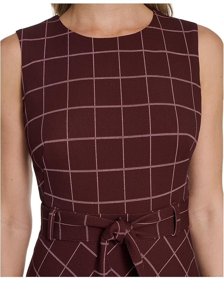 Calvin Klein Sleeveless Plaid Aline - #3 of 3