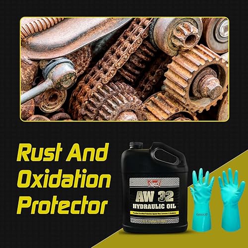 Miniatura 4 de Líquido hidráulico de alta resistencia - Aceite hidráulico AW 32 - 1 galón - Aceite de compresor para gatos hidráulicos, divisores de troncos y