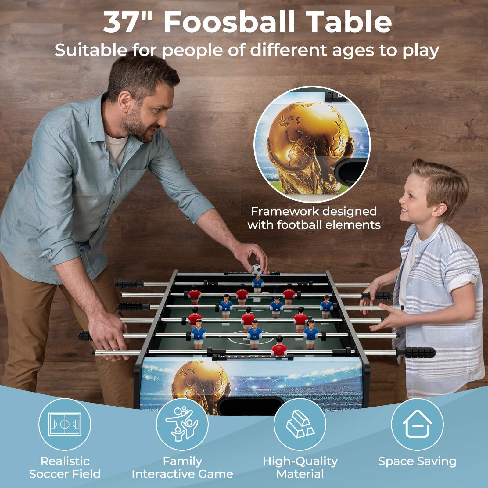Giantex Foosball Table, 37