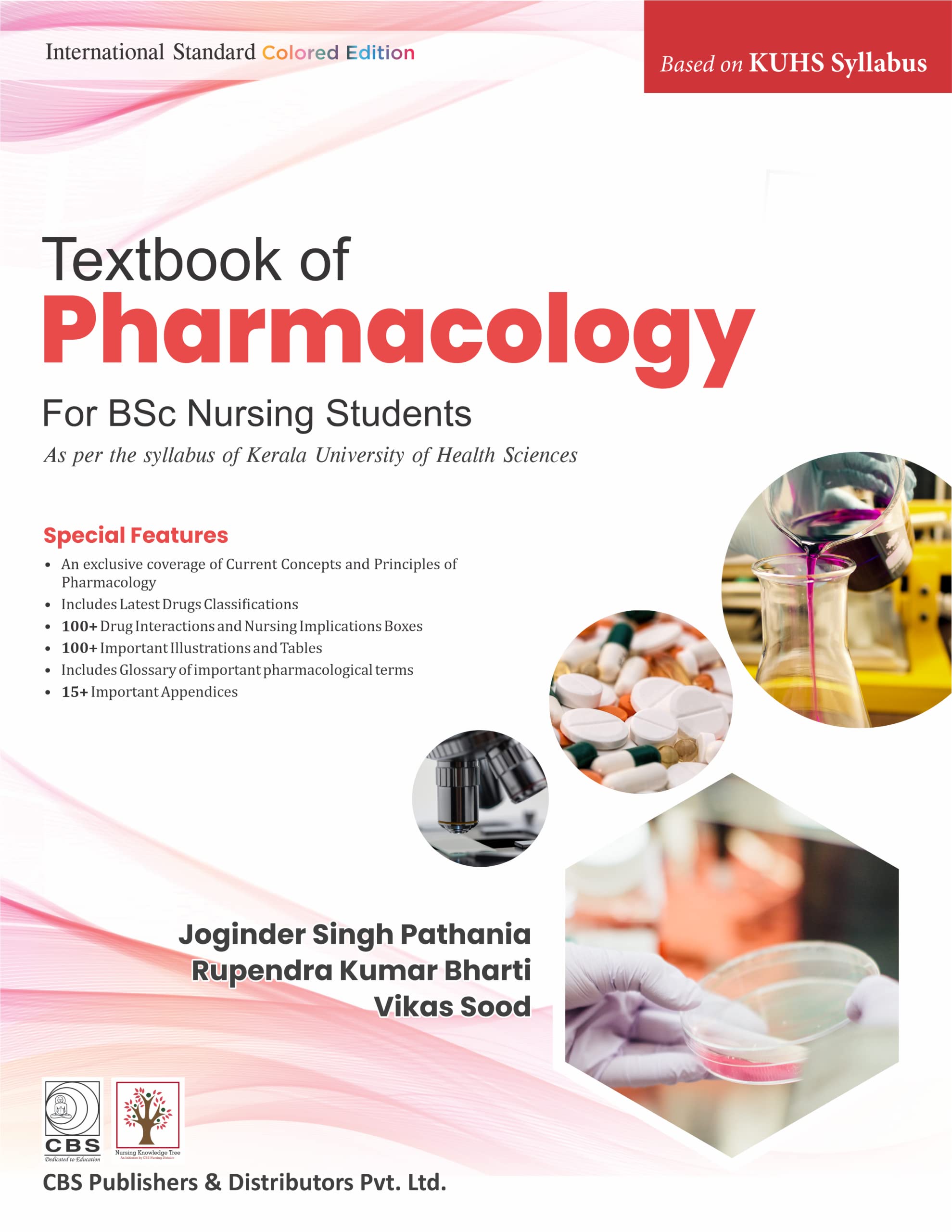 TEXTBOOK OF PHARMACOLOGY FOR BSC NURSING STUDENTS BASED ON KUHS SYLLABUS (PB 2022) Paperback – 1 January 2020