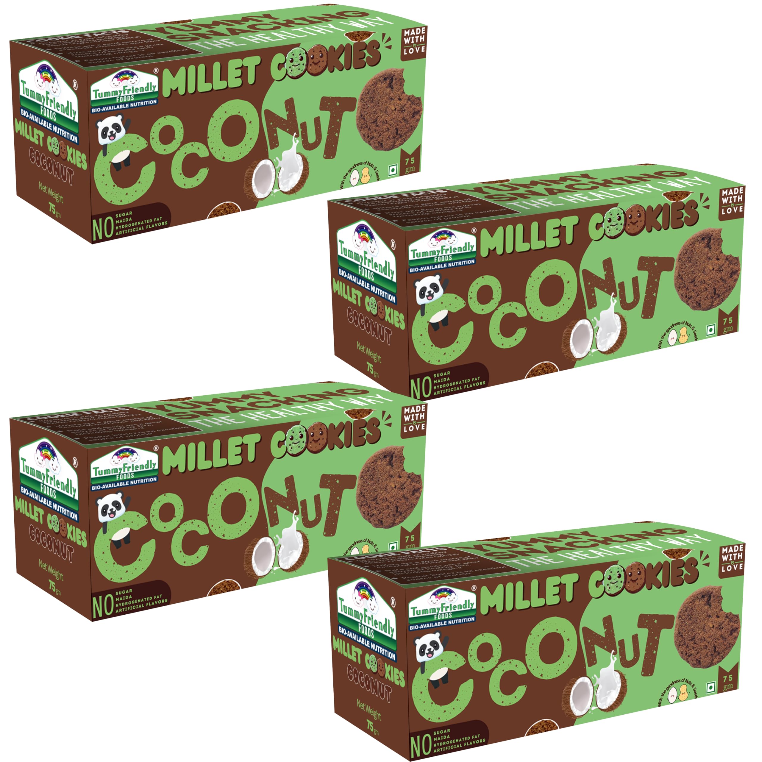 See full amazon price history chart for TummyFriendly Foods Coconut Millet Cookies. Gluten-Free, Sugar-Free Millet Biscuits made of Ragi and Jaggery. Ideal Snack for Babies 1 Year Old, kids, adults - 4 Packs - 75 g Each TummyFriendly Foods Coconut Millet Cookies. Gluten-Free, Sugar-Free Millet Biscuits made of Ragi and Jaggery. Ideal Snack for Babies 1 Year Old, kids, adults - 4 Packs - 75 g Each (B0CT3SBVY4) Amazon Price History, Amazon Price Tracker