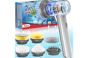 Handheld Electric Spin Scrubber: Simplify Your Bathroom Cleaning