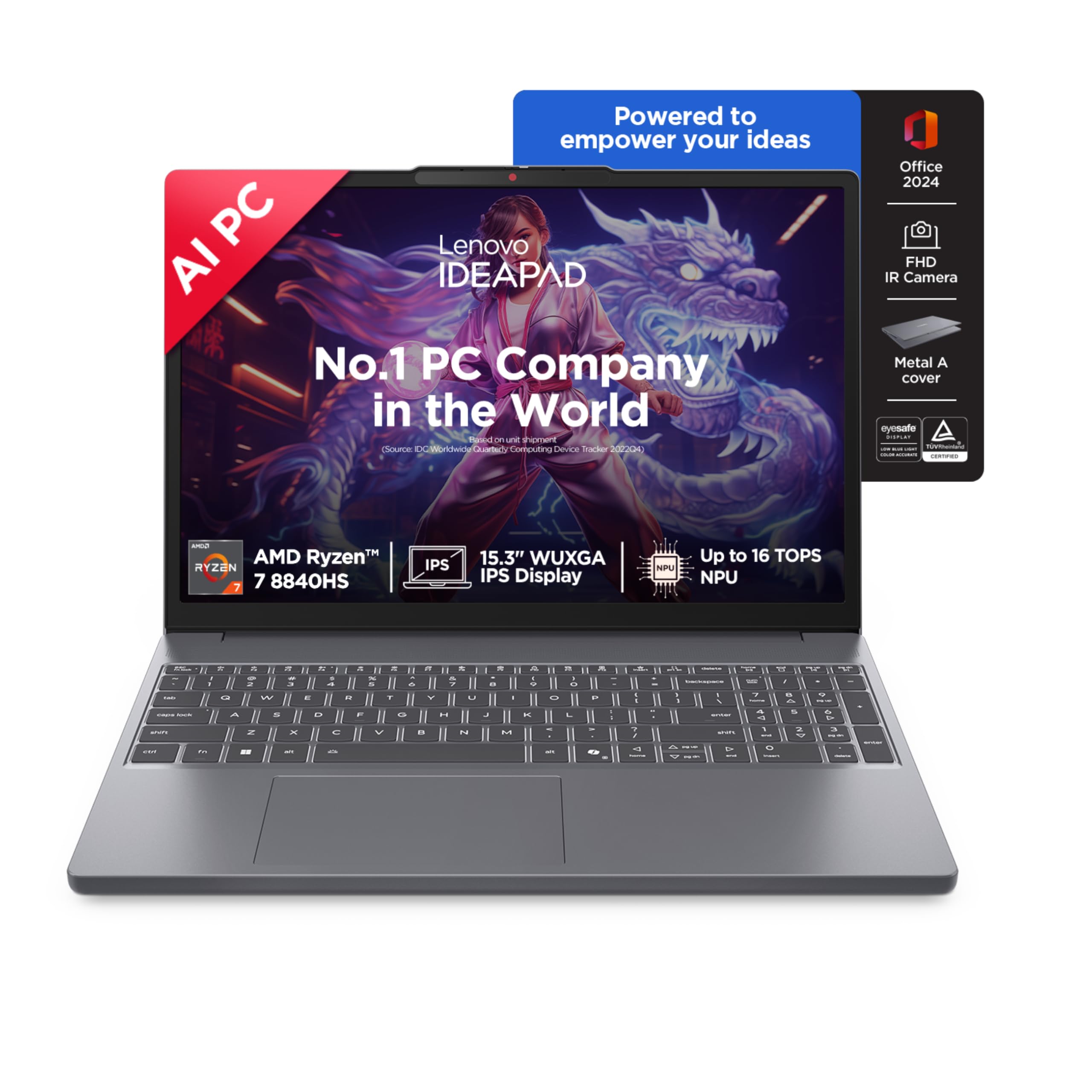 Lenovo IdeaPad Ryzen7 8GB ノートPC Lenovo IdeaPad Slim 1 AMD Ryzen 7 5700U 15.6