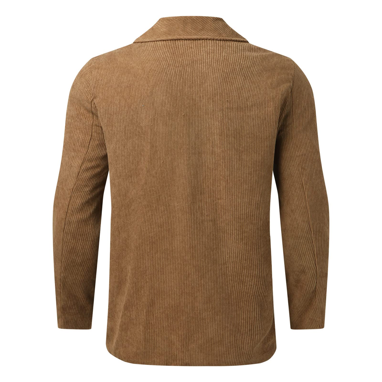 Generisch Motorrad Jacke Herren Mode Schlank Einfarbig Tasche Schnalle Mantel Top Bluse