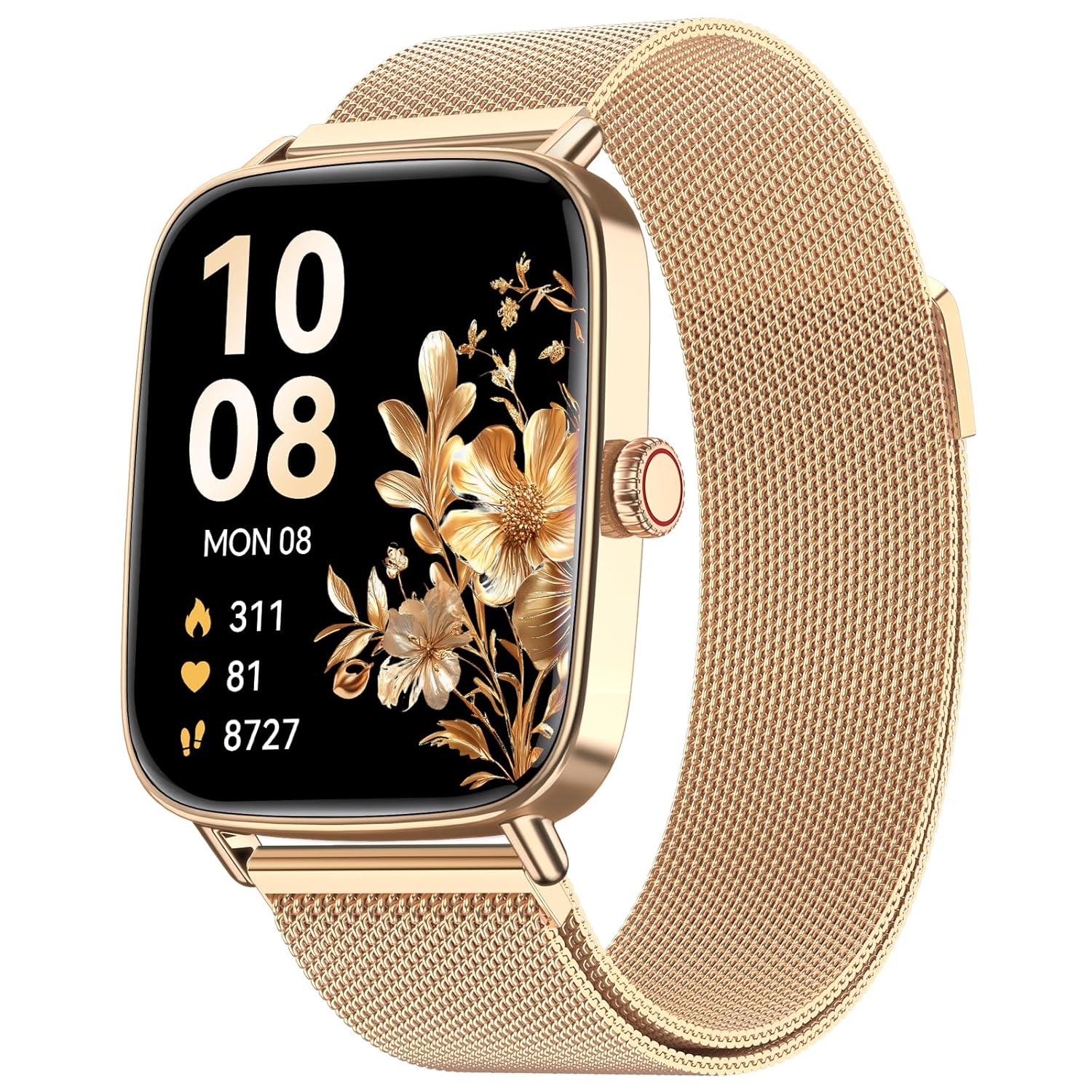Smart Watch for Men Women 1 85 HD Smartwatch Compatible iPhone Samsung Android Answer Make Calls 100 Sport
