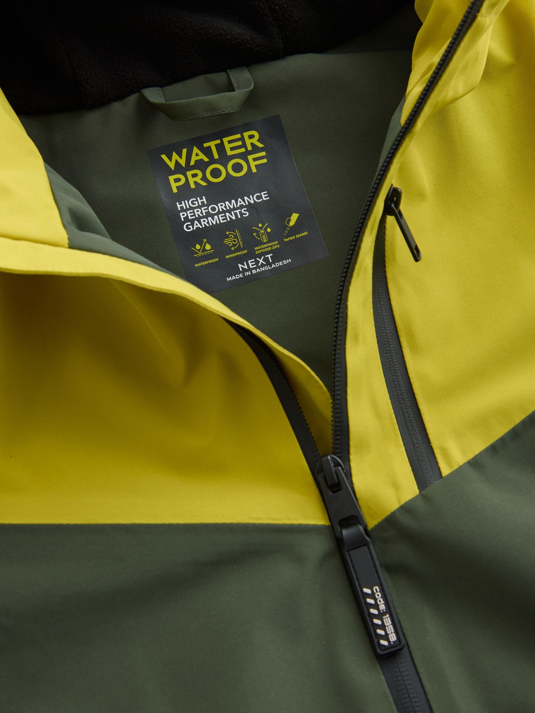 NEXT Jungen Wasserdichter Anorak mit Fleece-Futter