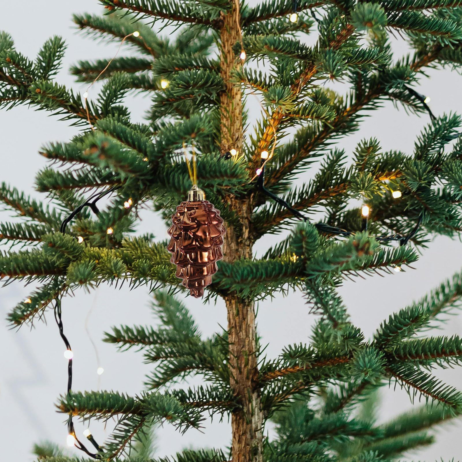 Toyvian 48 Stück Festliches Weihnachtsbaum Dekor Satz mit