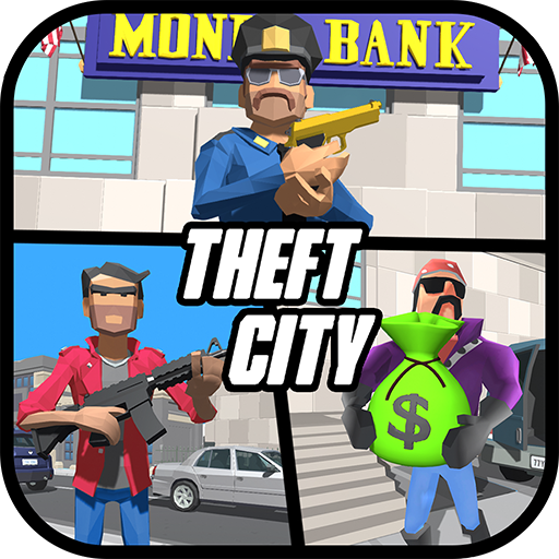 FPS City Theft Wars: Jewelry Shop Robbery & Bank Heist Game