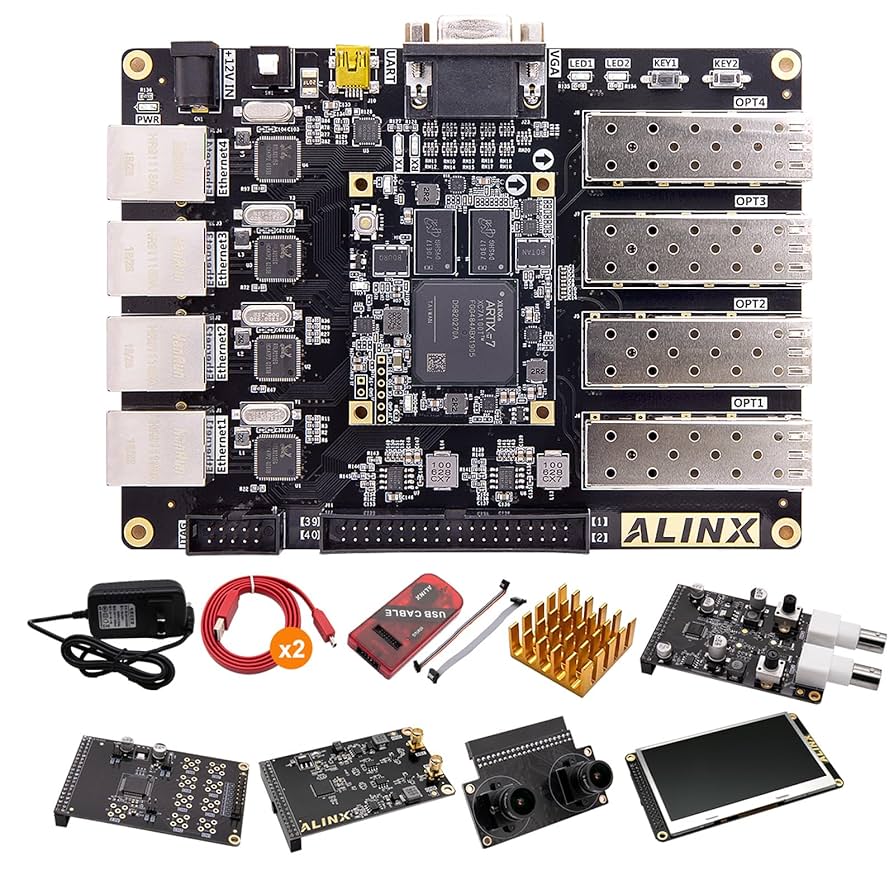 Amazon.co.jp: ALINX ブランド XILINX A7 FPGA 開発ボード Artix
