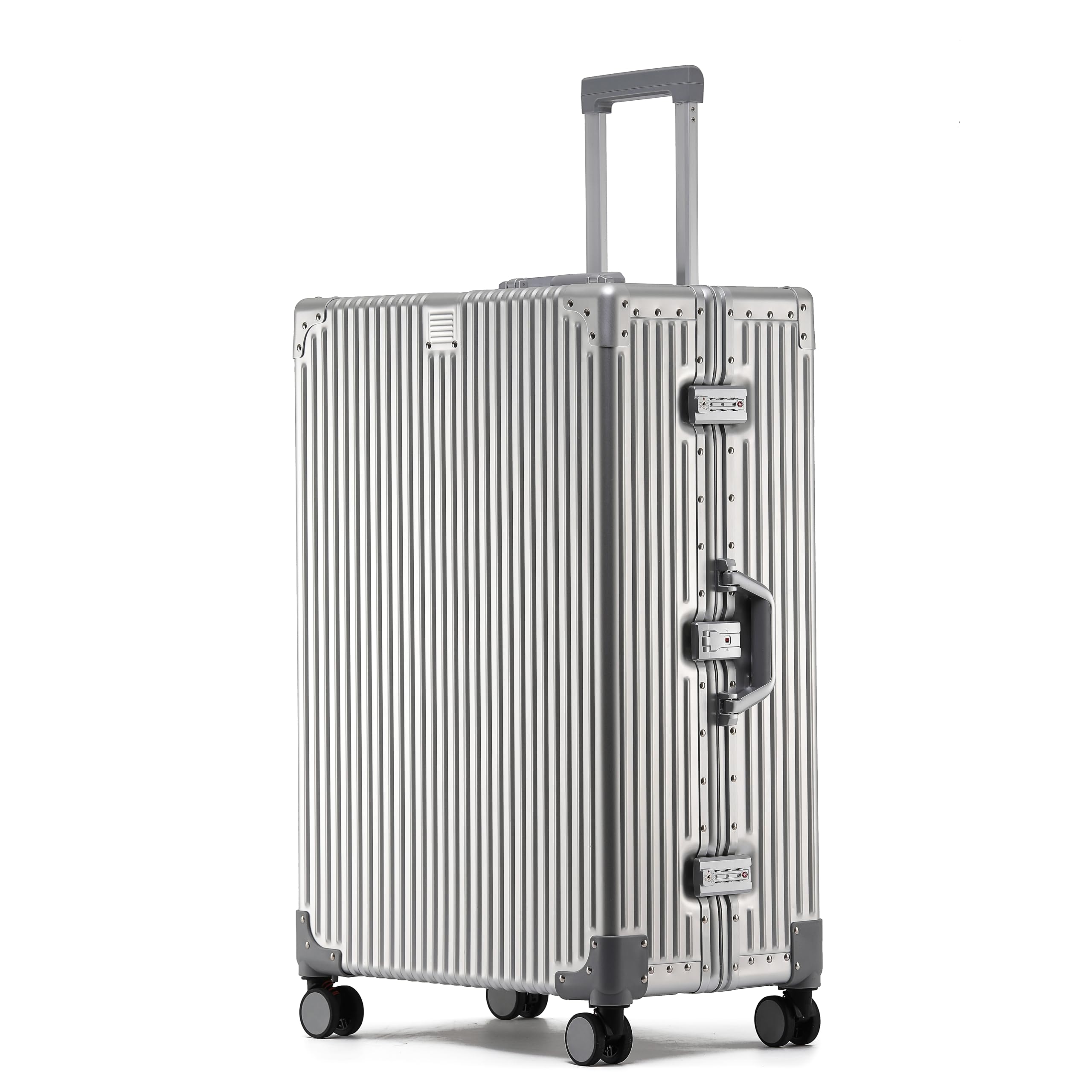 EclatVivid 28 Inch Full Aluminum Body Suitcase