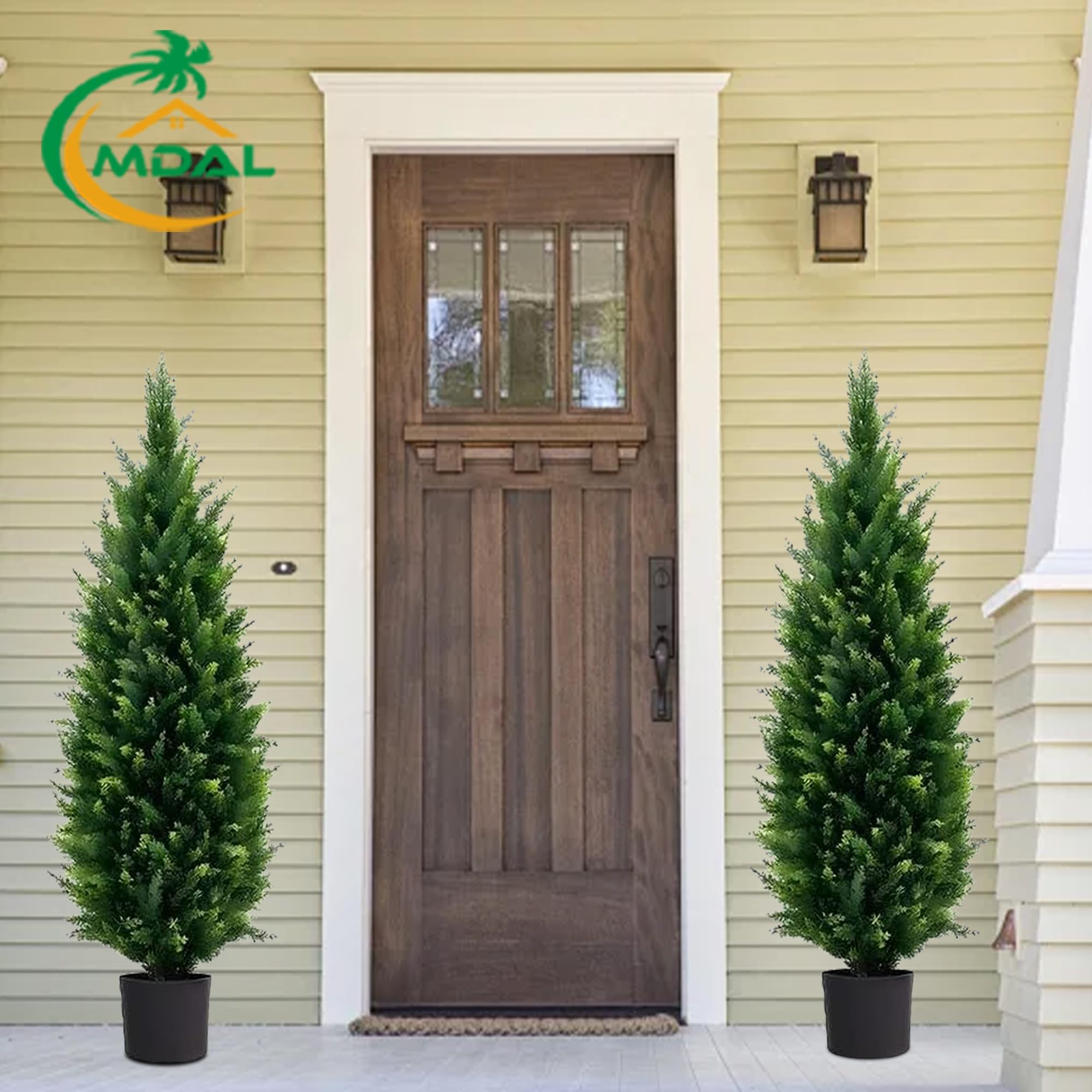 MDAL Alberi di cedro artificiali da 1,8 m, bellissimi e realistici