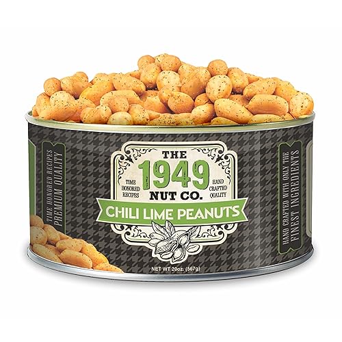 The 1949 Nut Co ManĂes estilo Virginia Chili Lime Fritos al aceite con un crujido crujiente Ăşnico extra grande cocidos a mano en Estados Unidos una The 1949 Nut Co ManĂes estilo Virginia Chili Lime Fritos al aceite con un crujido crujiente Ăşnico extra grande cocidos a mano en Estados Unidos una