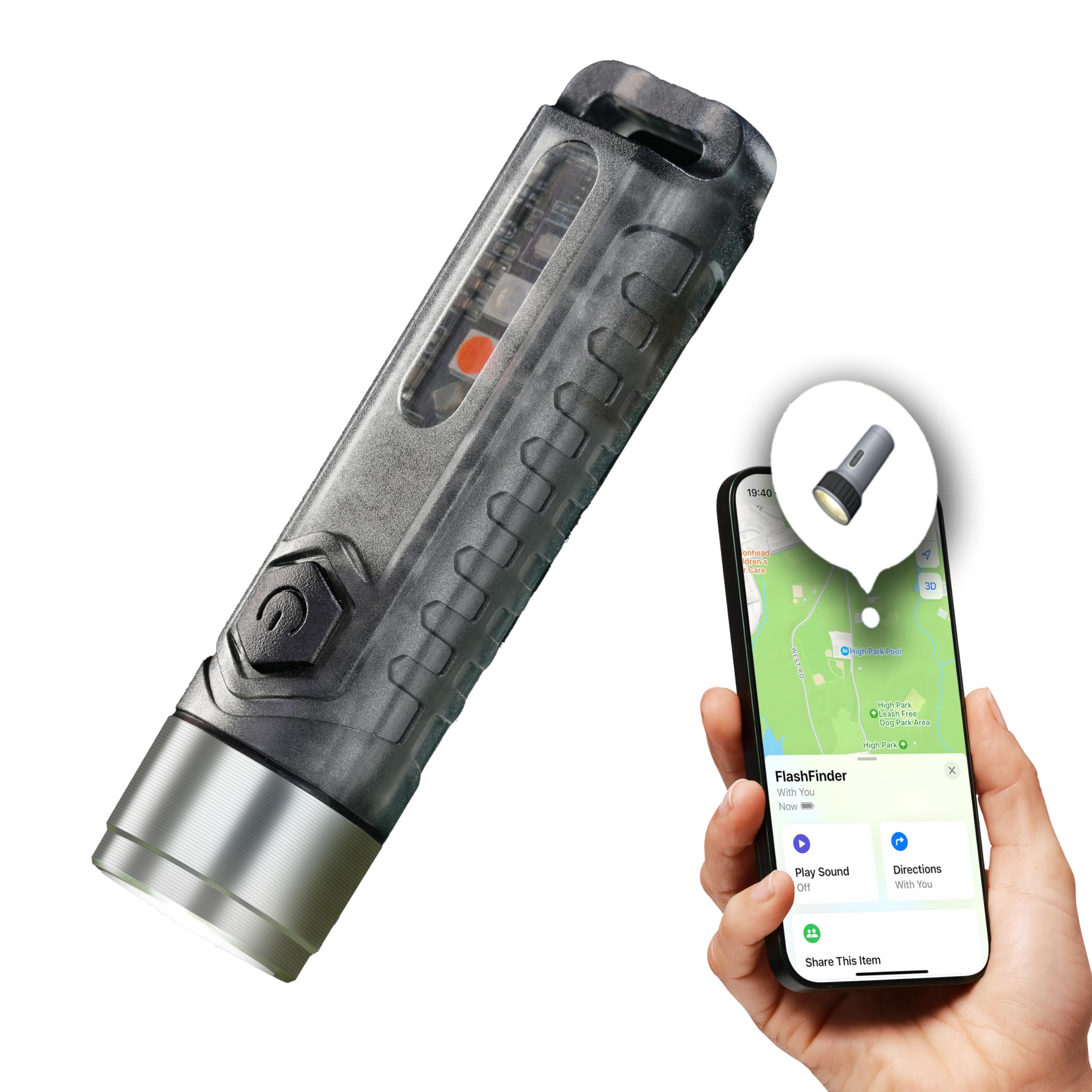 Amazon.com: FlashFinder Key Finder, Find My Compatible, 2-in-1