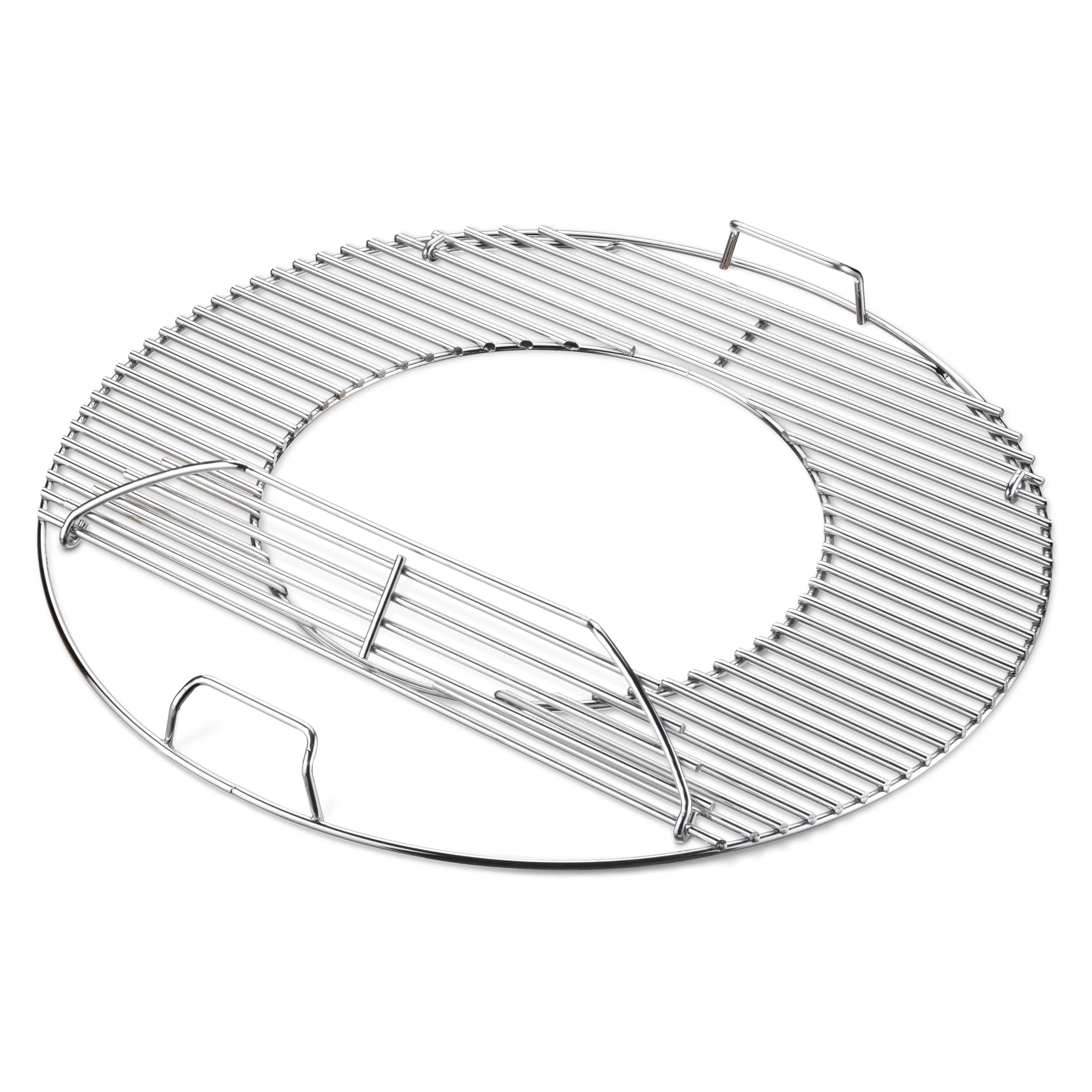 Weber Ruszty do Grilli Węglowych 57 cm, System Gourmet Bbq, Solidne Ruszty Stalowe z Wkładem GBs do Wszechstronnych Akcesoriów, Srebrny (8835)