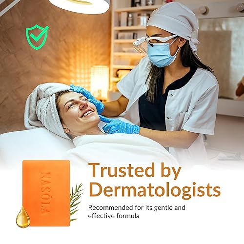 Miniatura 7 de Nasola Jabón de ácido kójico para aclarar la piel, revitalizar la tez, aumentar el resplandor, cara y cuerpo, axilas y axilas