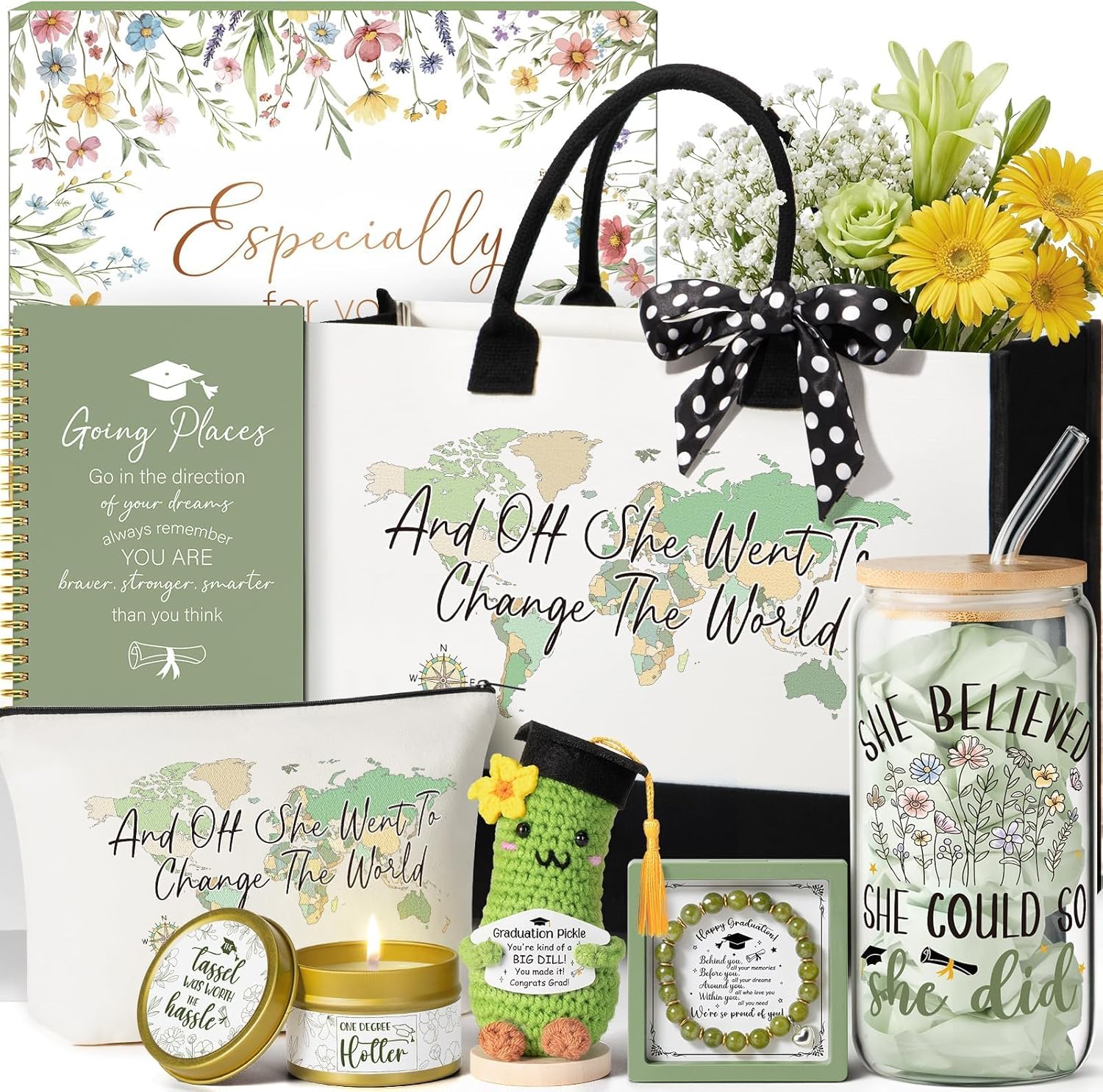 2026 Graduation Gifts for Women Her, Cool College Graduation Gift Basket, Masters Degree Congrats Grad Gift Box, Class of 2026 Congratulations Gifts for Graduates Daughter Friend Sister Nurse Teacher