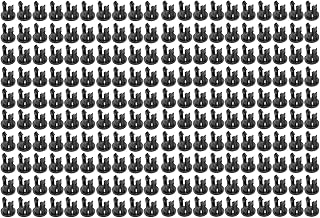 Light Emitting Diode Holder, 200 Pcs Light Emitting Diode Holder 3mm LED Holder Nylon66 Bezel Mount LED Clip -20℃ to 120℃, Light Sockets