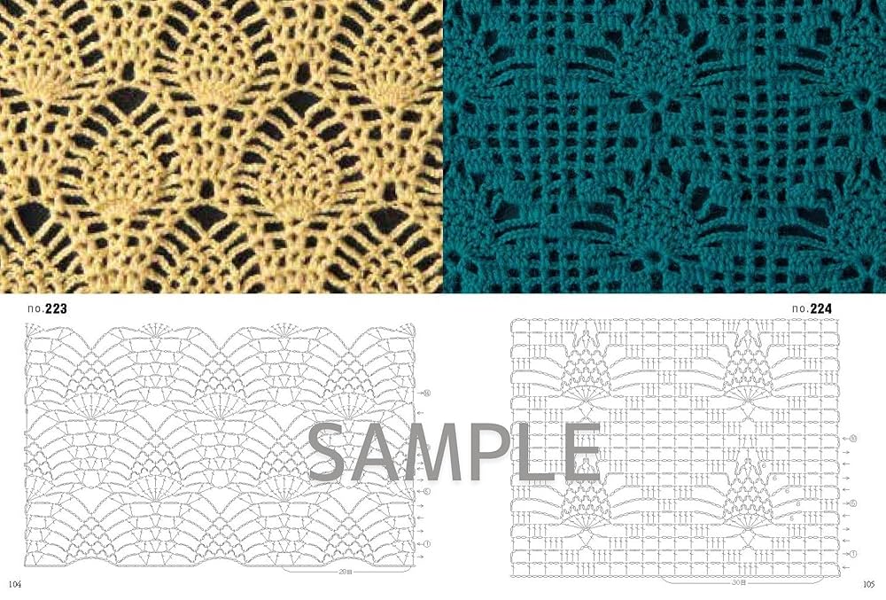 かぎ針あみの模様 3冊セット かぎ針あみの模様 総集編300 | 日本ヴォーグ社 |本 | 通販 | Amazon