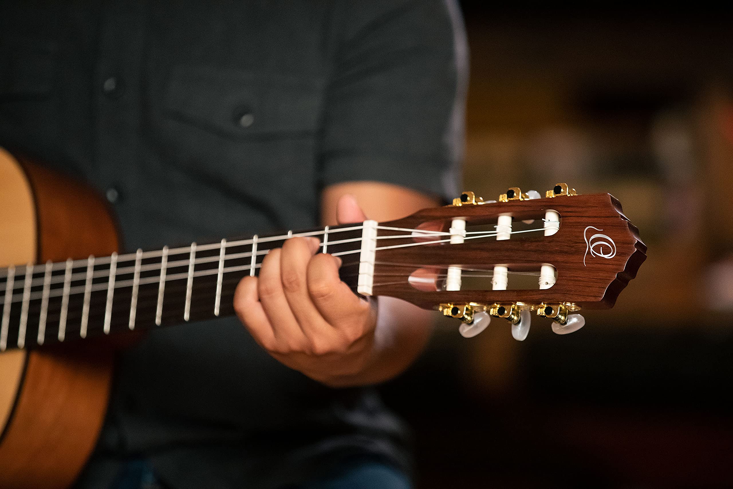 Ortega Guitars Family Series Pro Chitarra Acustica, 6 Corde, Finitura Semilucida, Catalpa