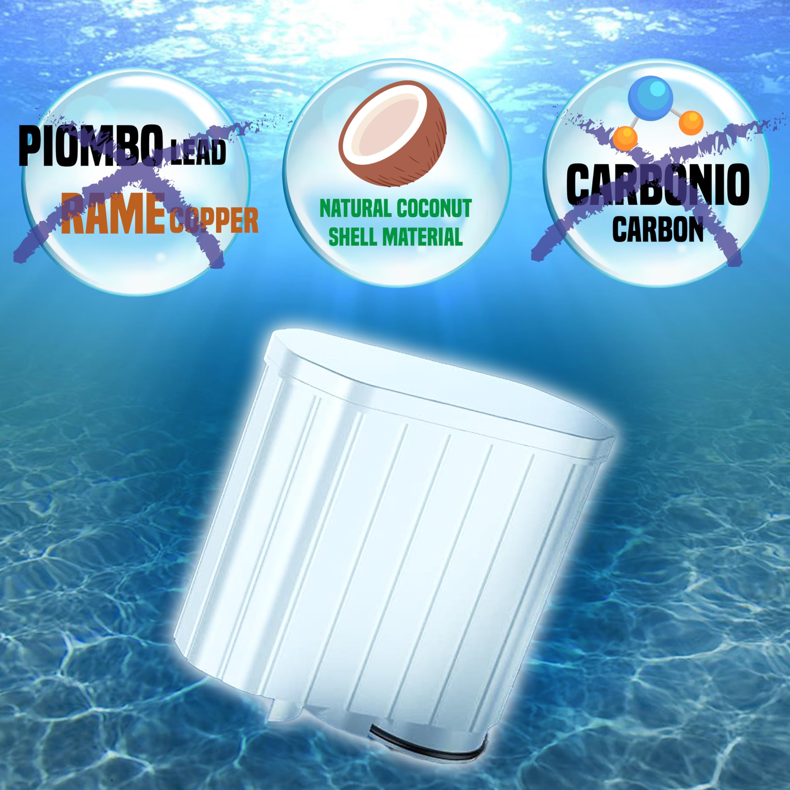 GIANTO Filtr wody do ekspresu do kawy kompatybilny z Philips Saeco, filtrowanie AquaClean - Wymienny wkład oczyszczający odkamieniacz do ekspresu do kawy (CA6903/10)