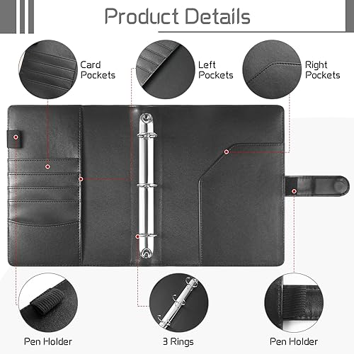 Miniatura 4 de Carpeta de desafío de ahorro de dinero con rastreador laminado, carpeta de presupuesto con sobres de efectivo, manera fácil y divertida de ahorrar